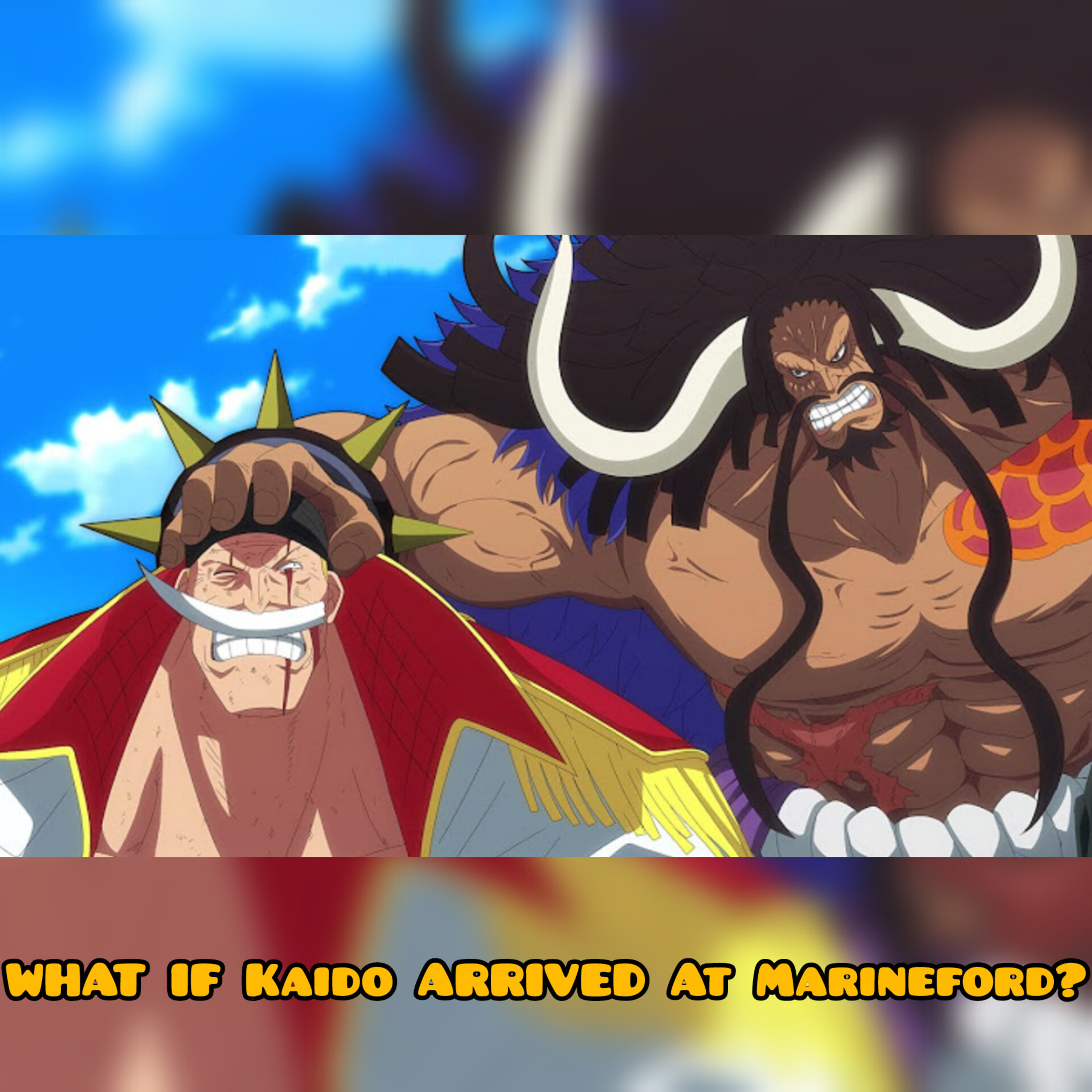WHAT IF Kaido ARRIVED At Marineford? (One Piece Alternate Timeline) episode artwork