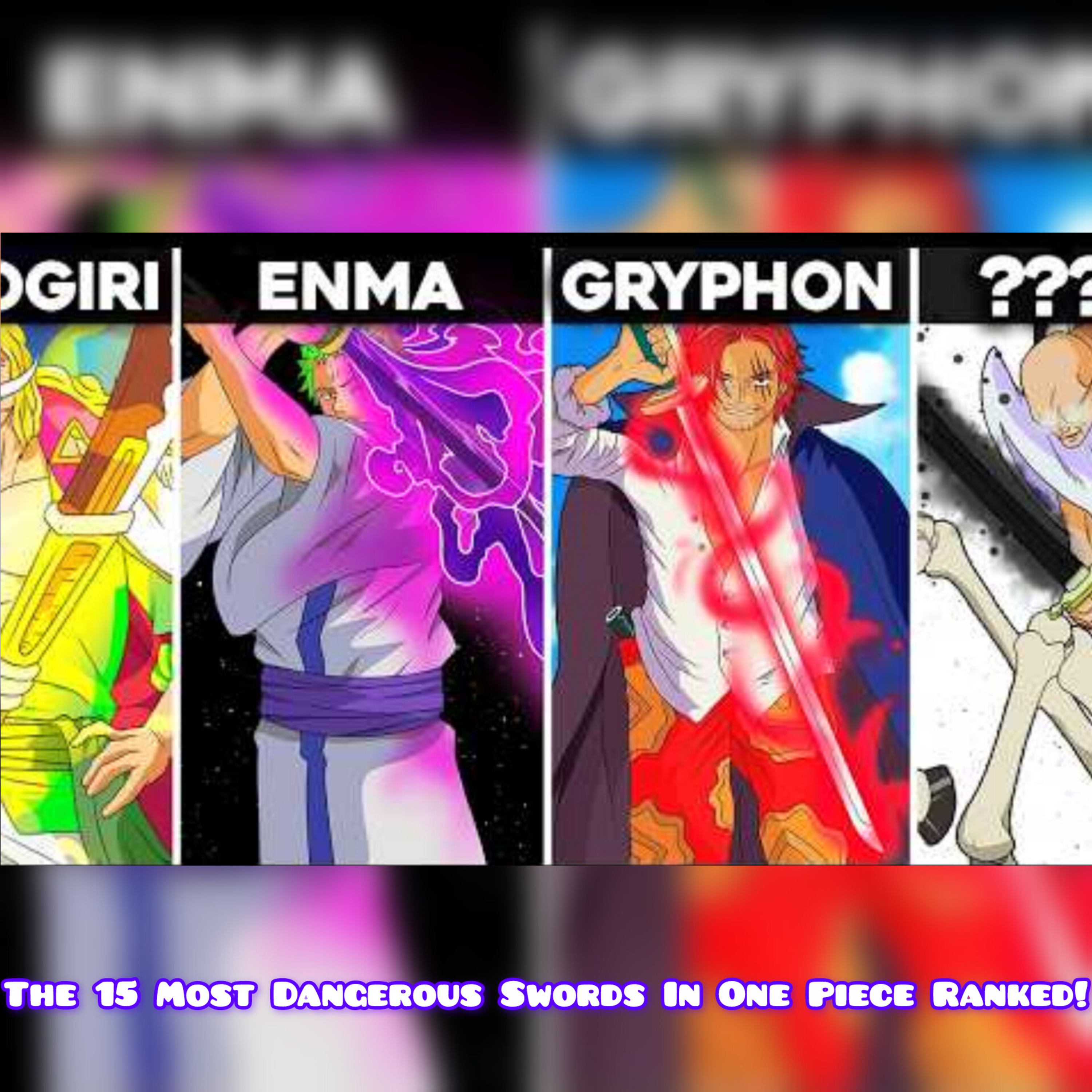 The 15 Most Dangerous Swords In One Piece Ranked! episode artwork