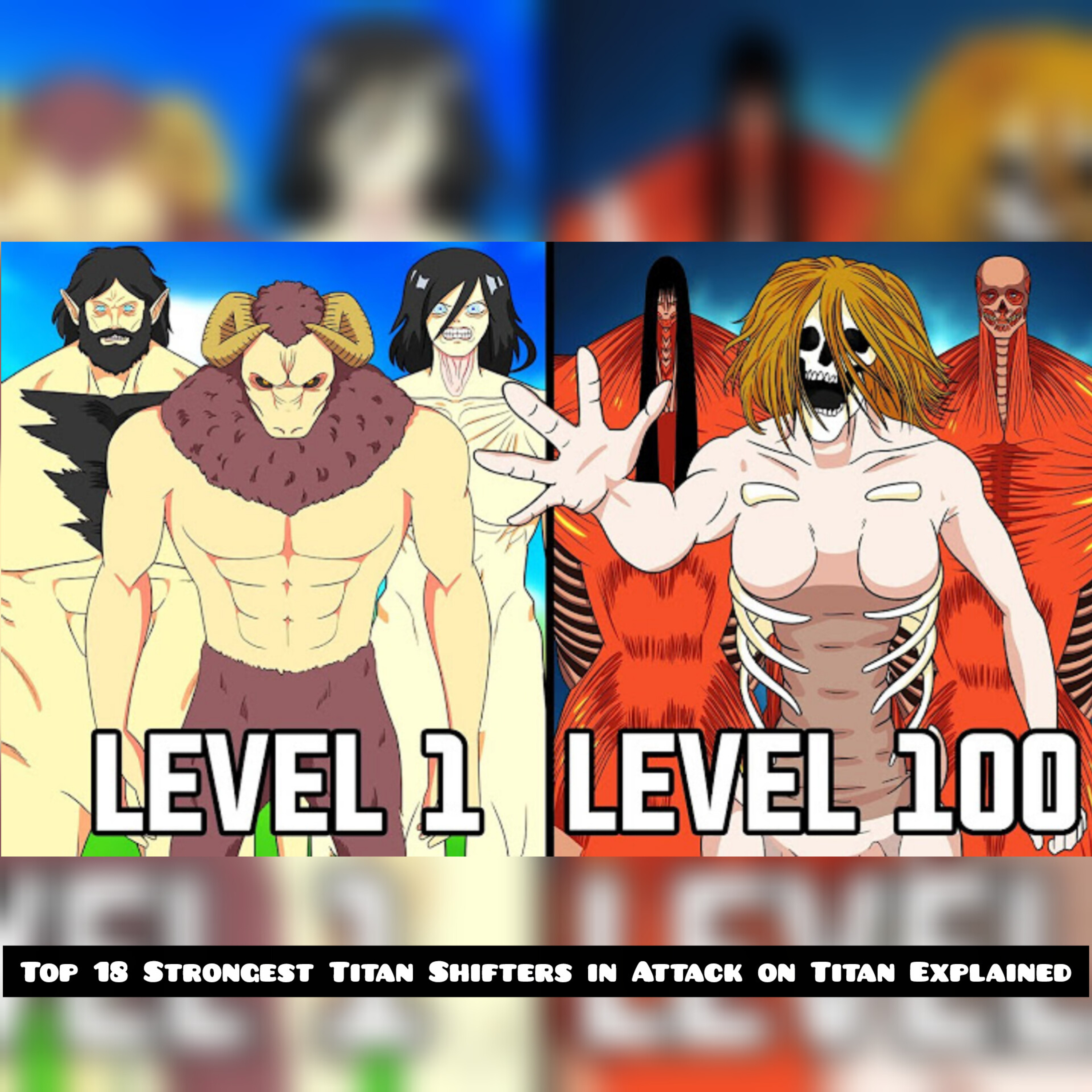 Top 18 Strongest Titan Shifters in Attack on Titan Explained episode artwork