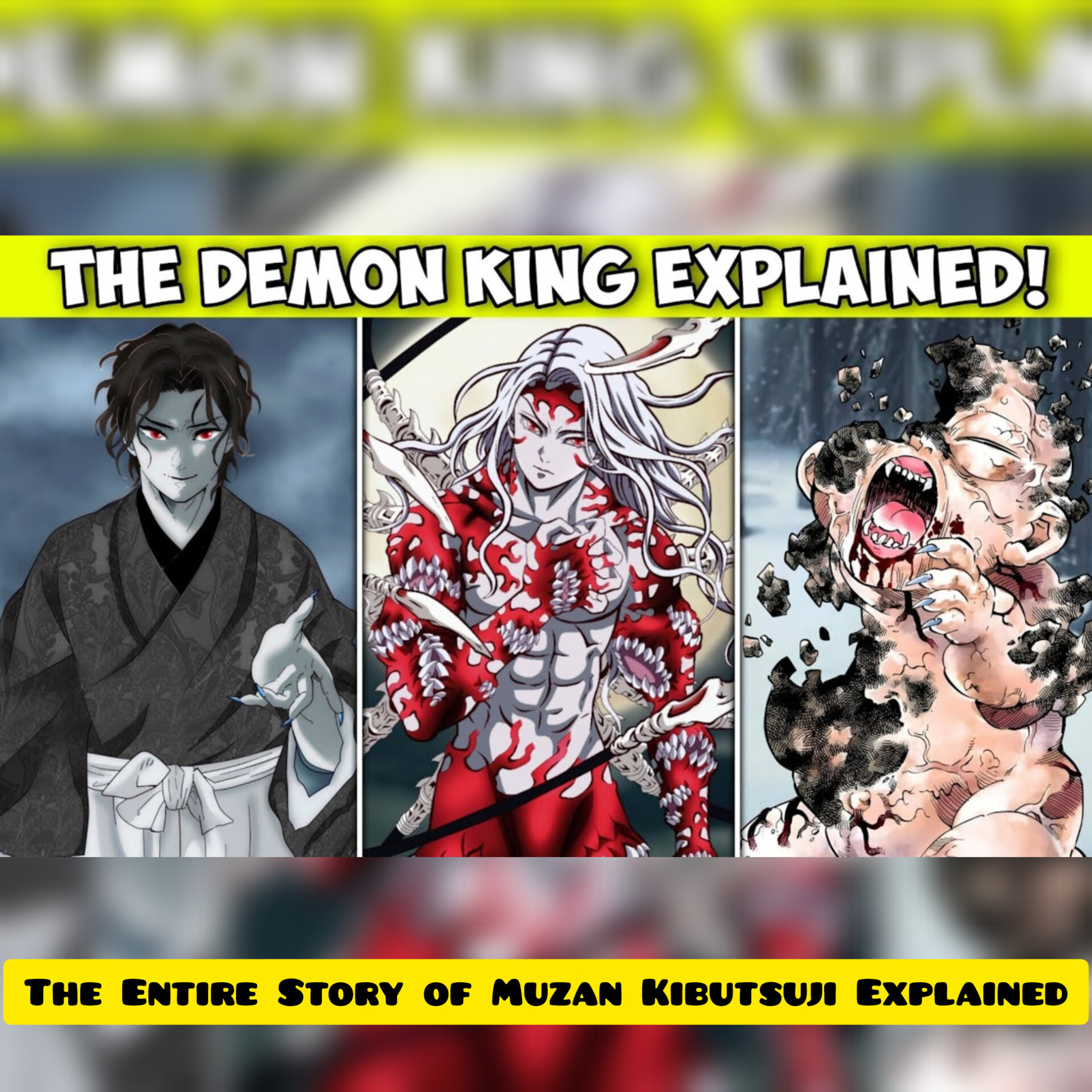 The Entire Story of Muzan Kibutsuji Explained episode artwork