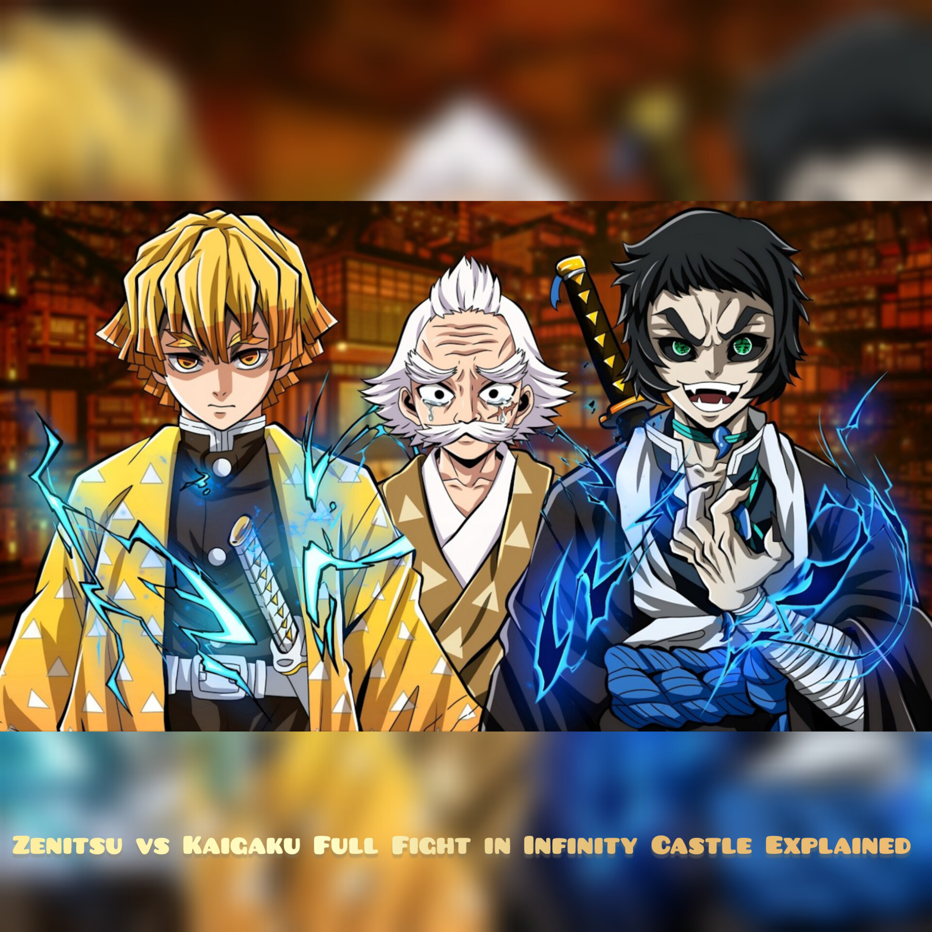 Zenitsu vs Kaigaku Full Fight in Infinity Castle Explained episode artwork