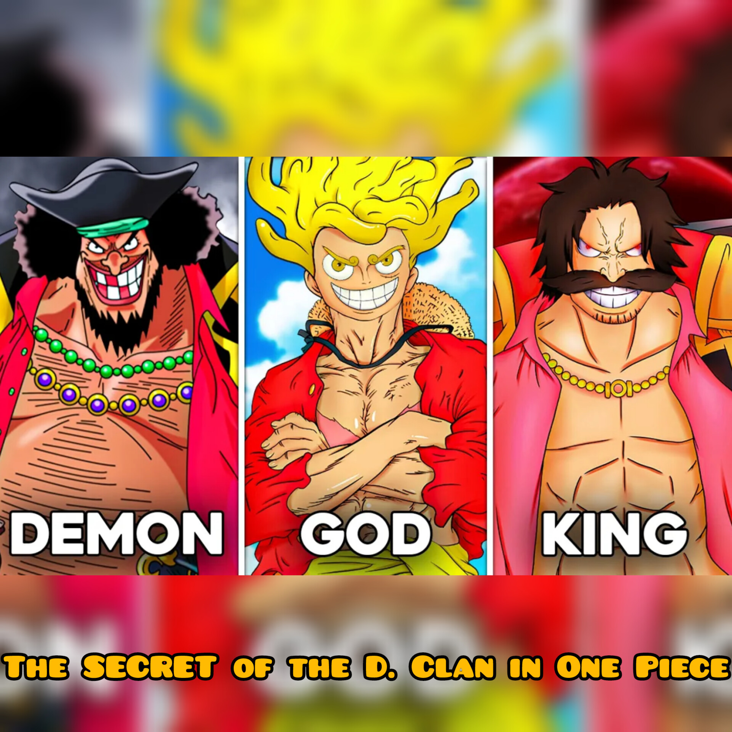 The SECRET of the D. Clan in One Piece (Xebec, Dragon, Luffy...) episode artwork