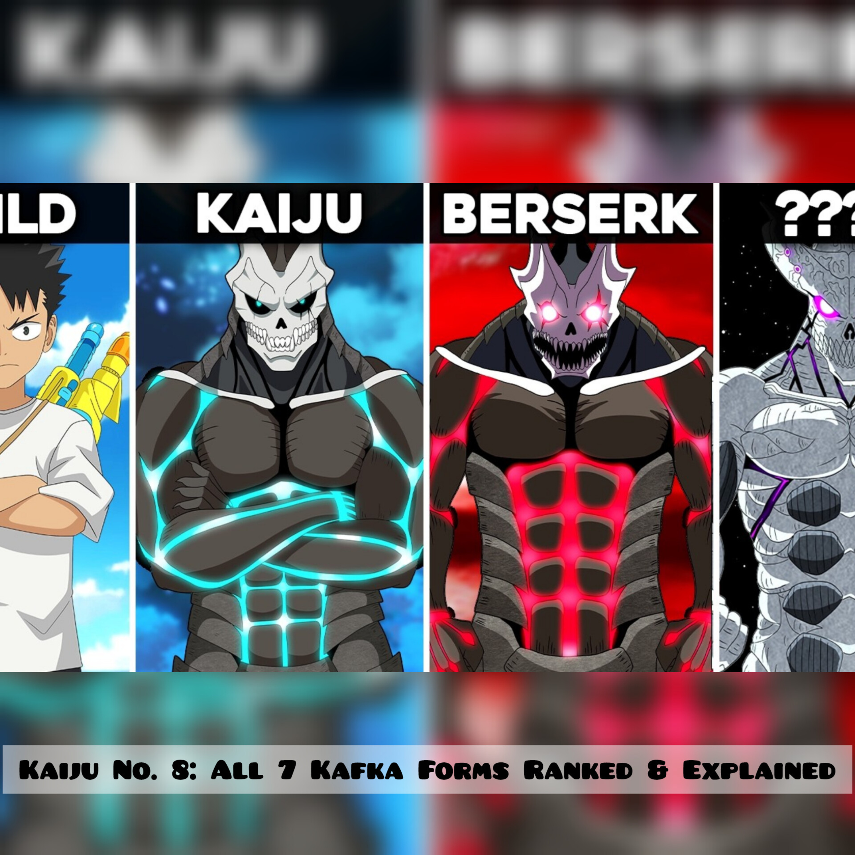 Kaiju No. 8: All 7 Kafka Forms Ranked & Explained episode artwork