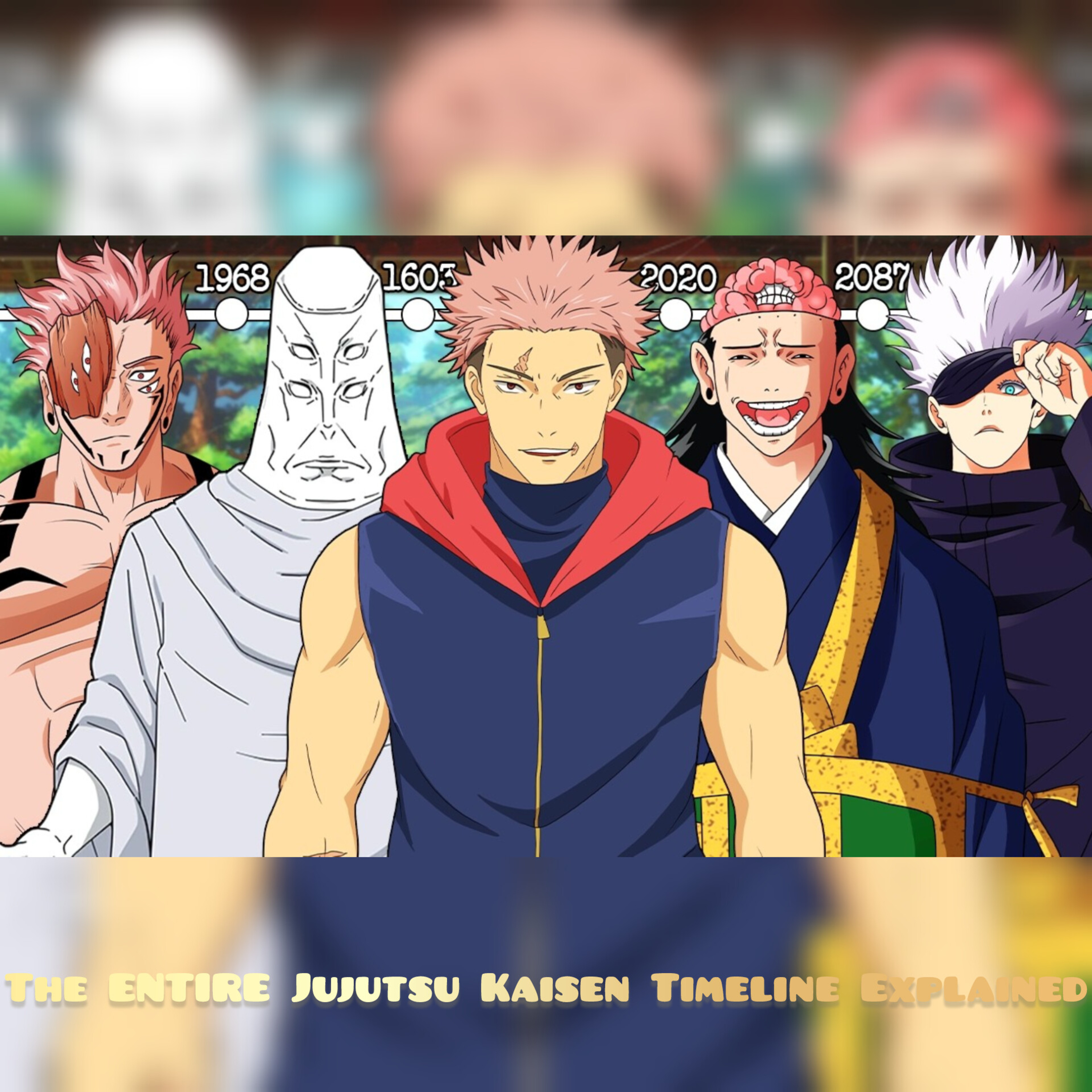 The ENTIRE Jujutsu Kaisen Timeline Explained episode artwork