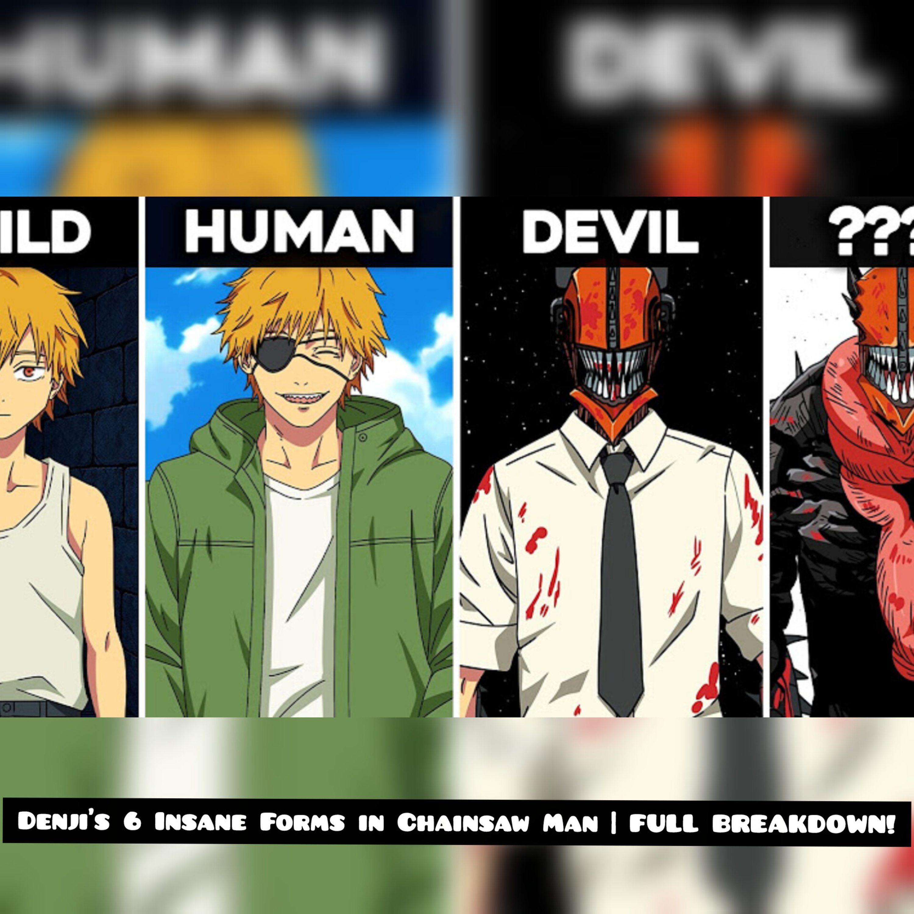 Denji’s 6 Insane Forms in Chainsaw Man | FULL BREAKDOWN! episode artwork