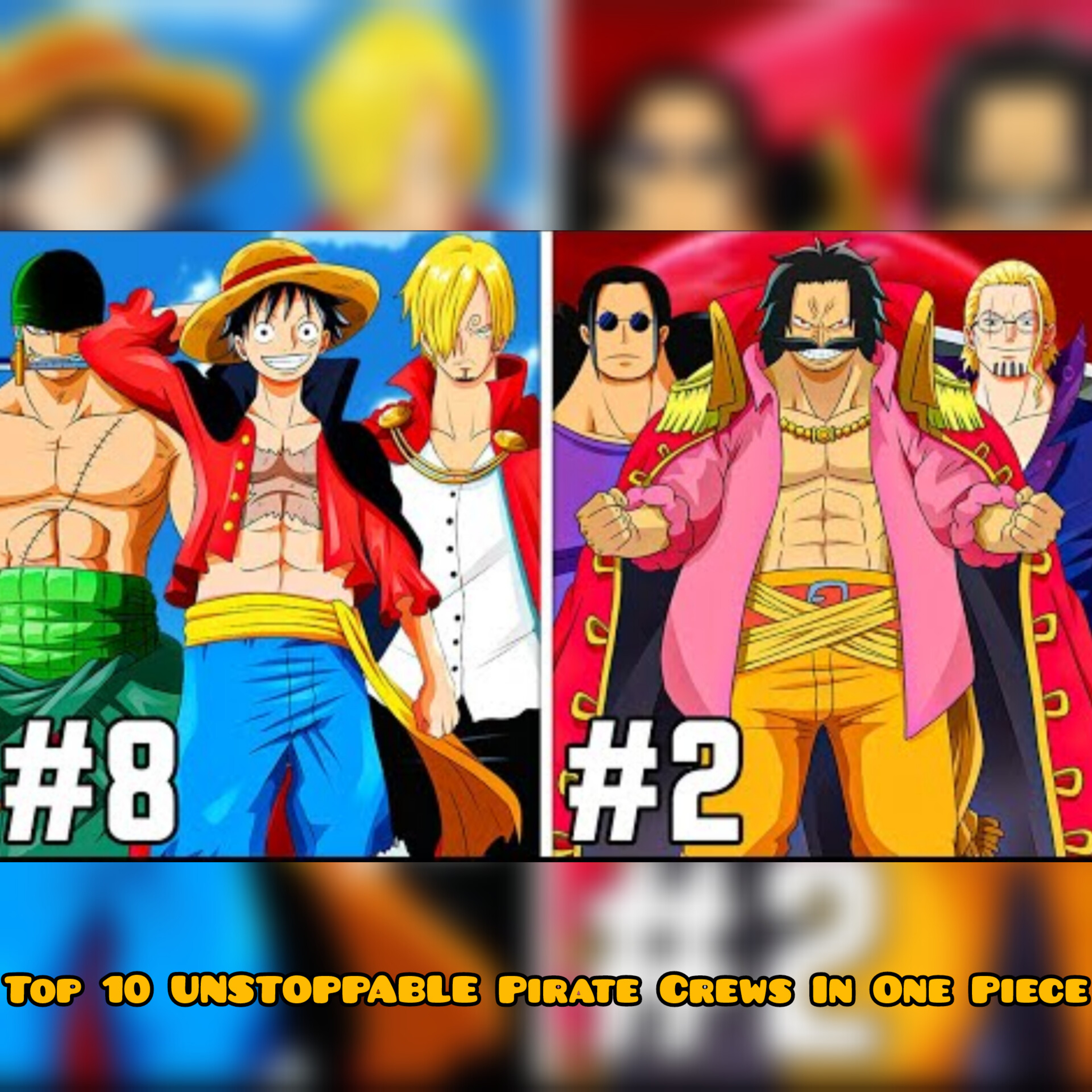 Top 10 UNSTOPPABLE Pirate Crews In One Piece episode artwork