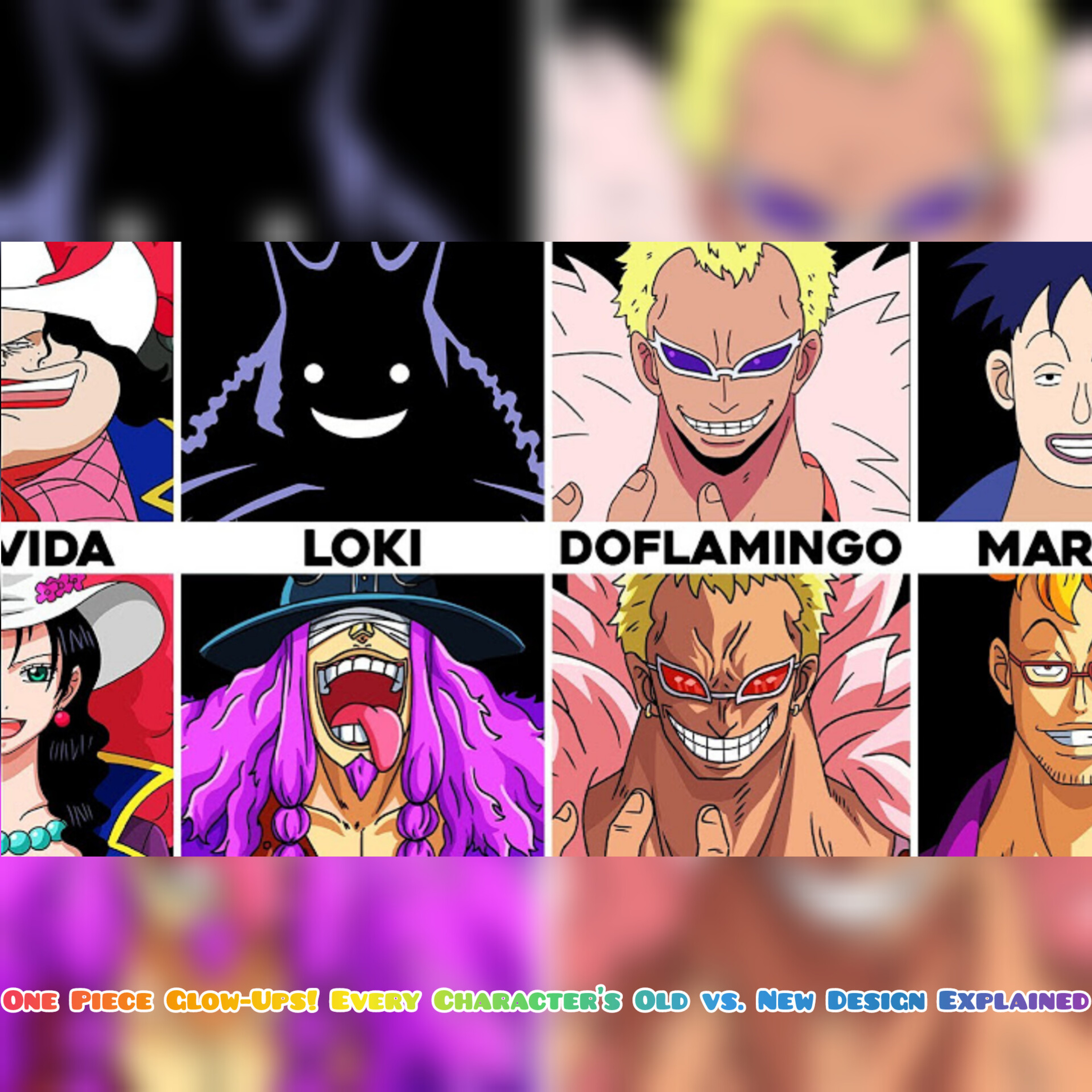 One Piece Glow-Ups! Every Character’s Old vs. New Design Explained (Luffy, Loki, Doflamingo...) episode artwork