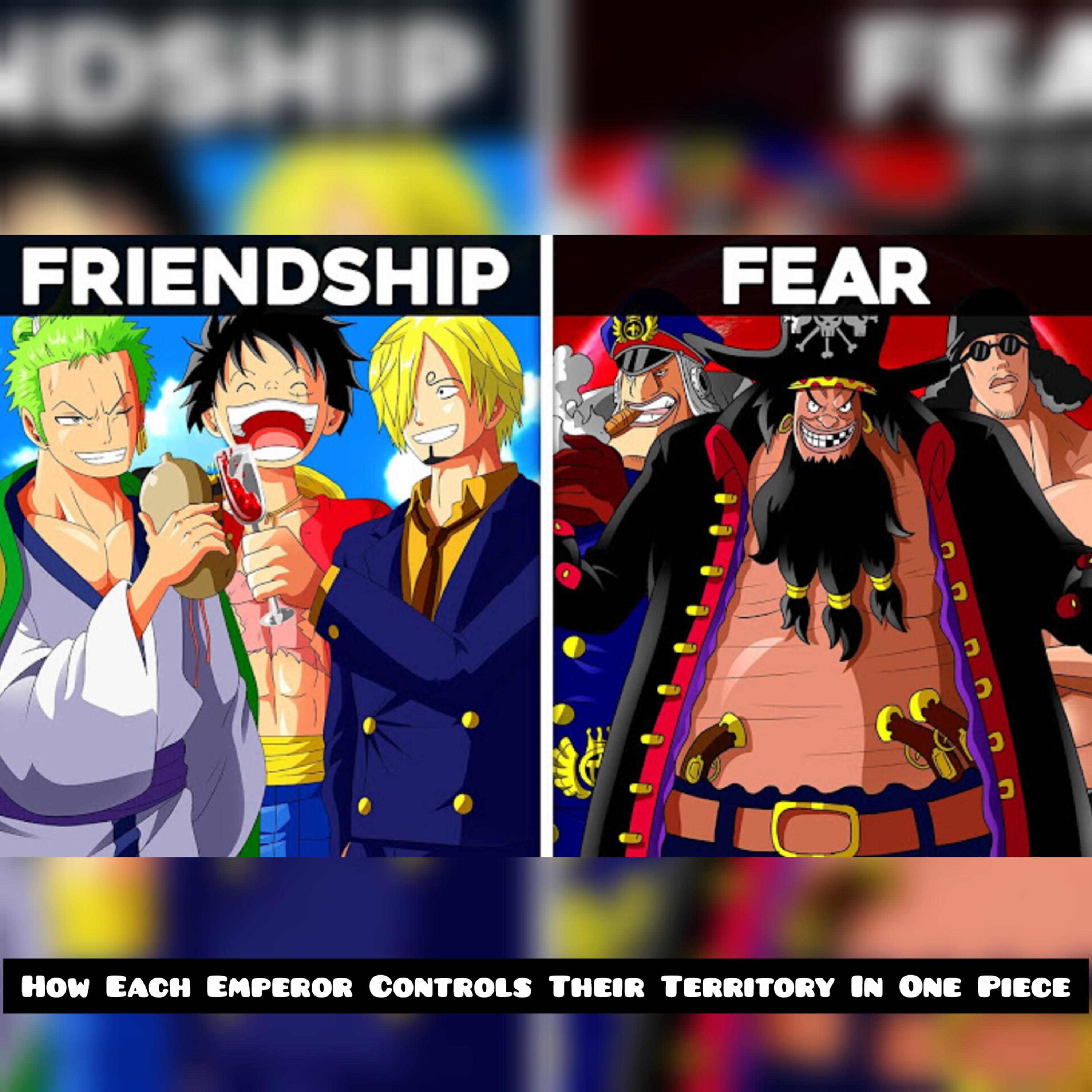 How Each Emperor Controls Their Territory In One Piece episode artwork
