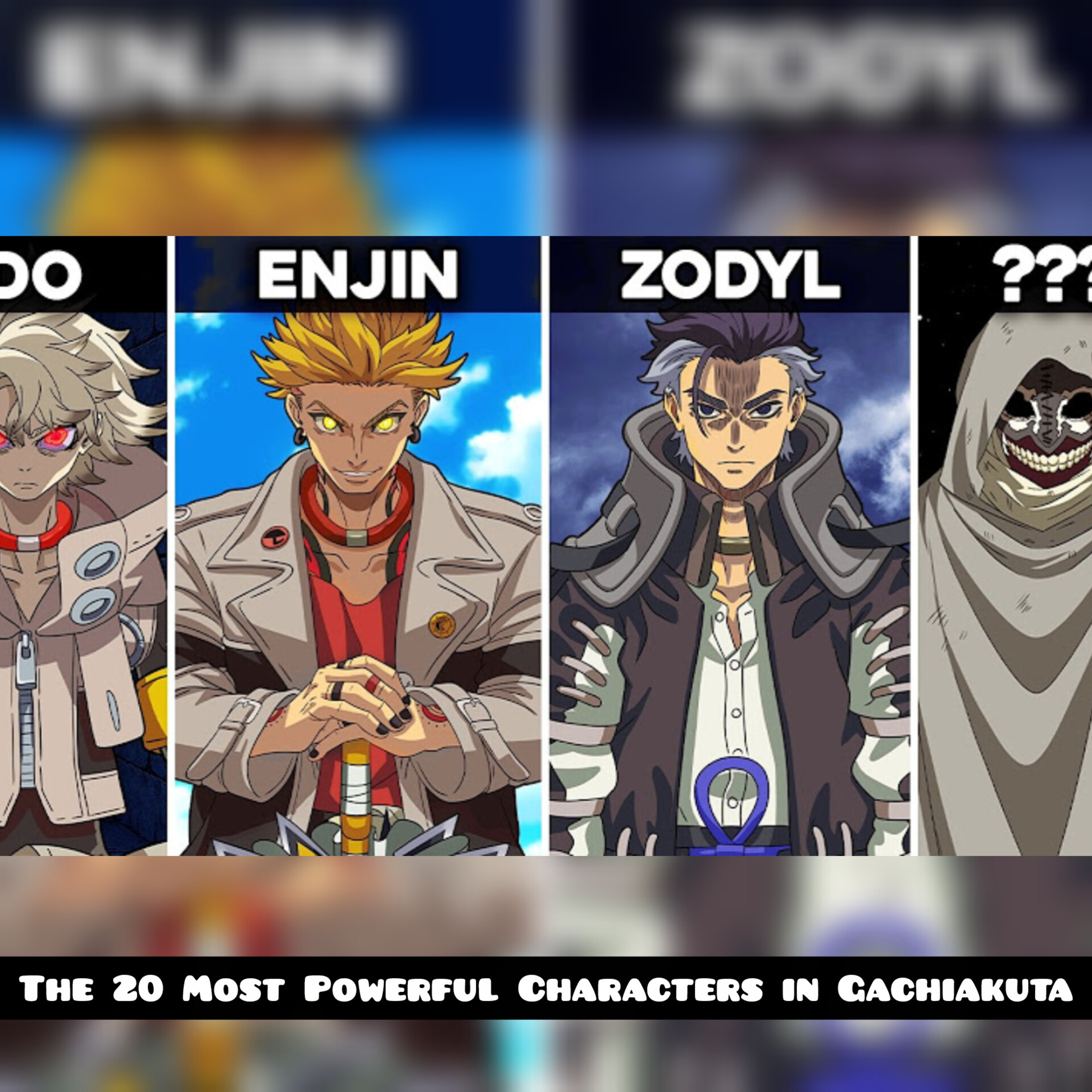 The 20 Most Powerful Characters in Gachiakuta episode artwork
