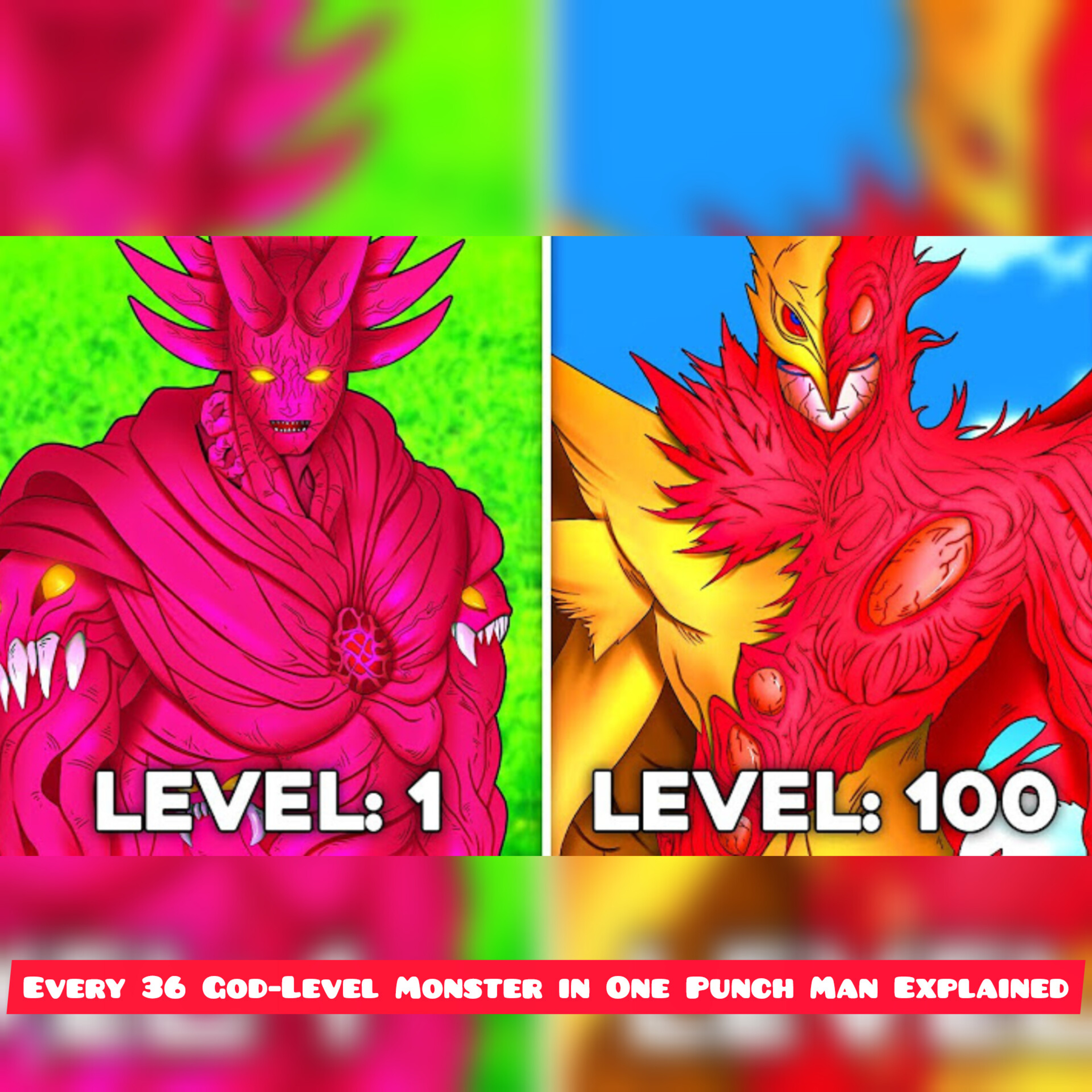 Every 36 God-Level Monster in One Punch Man Explained episode artwork