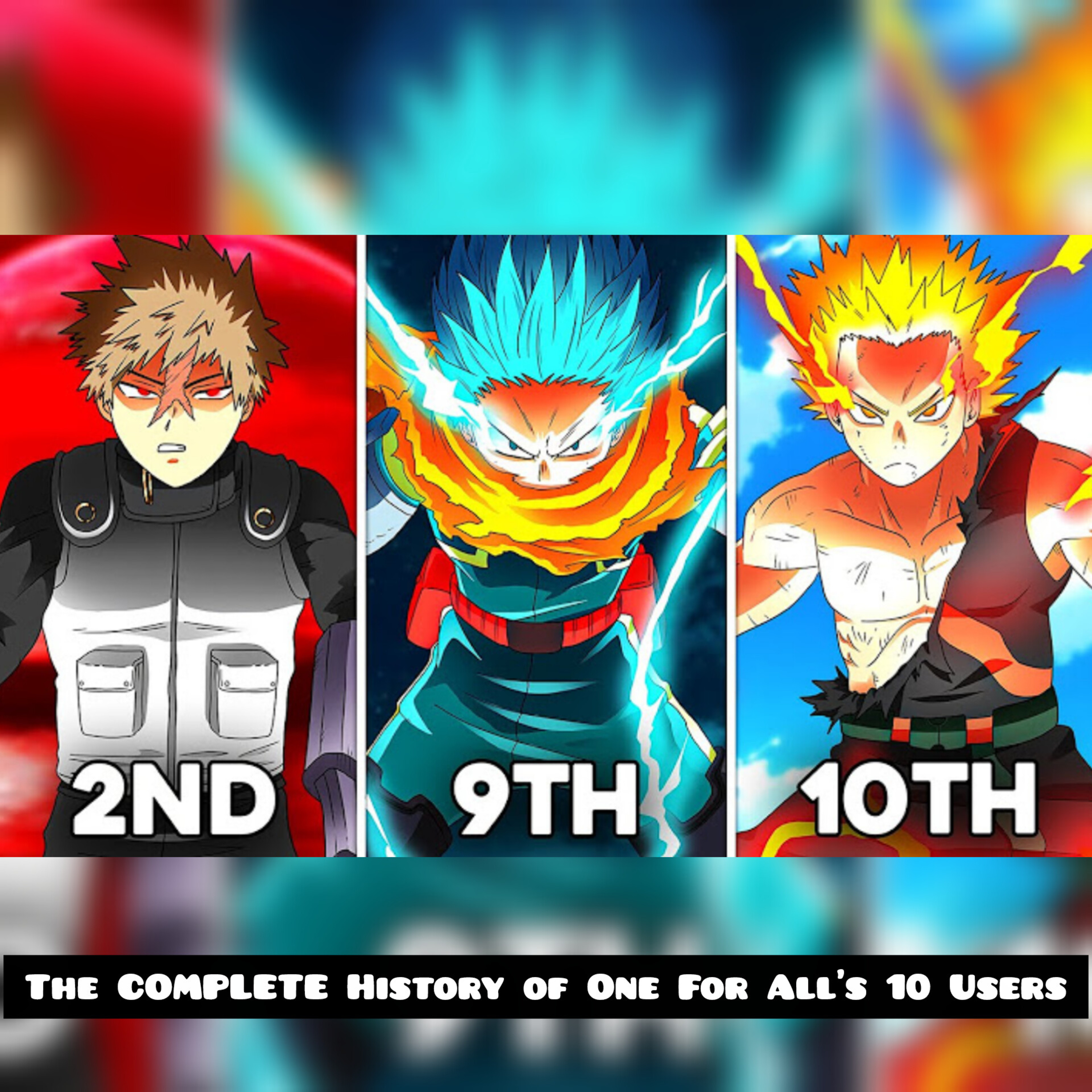 The COMPLETE History of One For All’s 10 Users (MHA Breakdown) episode artwork