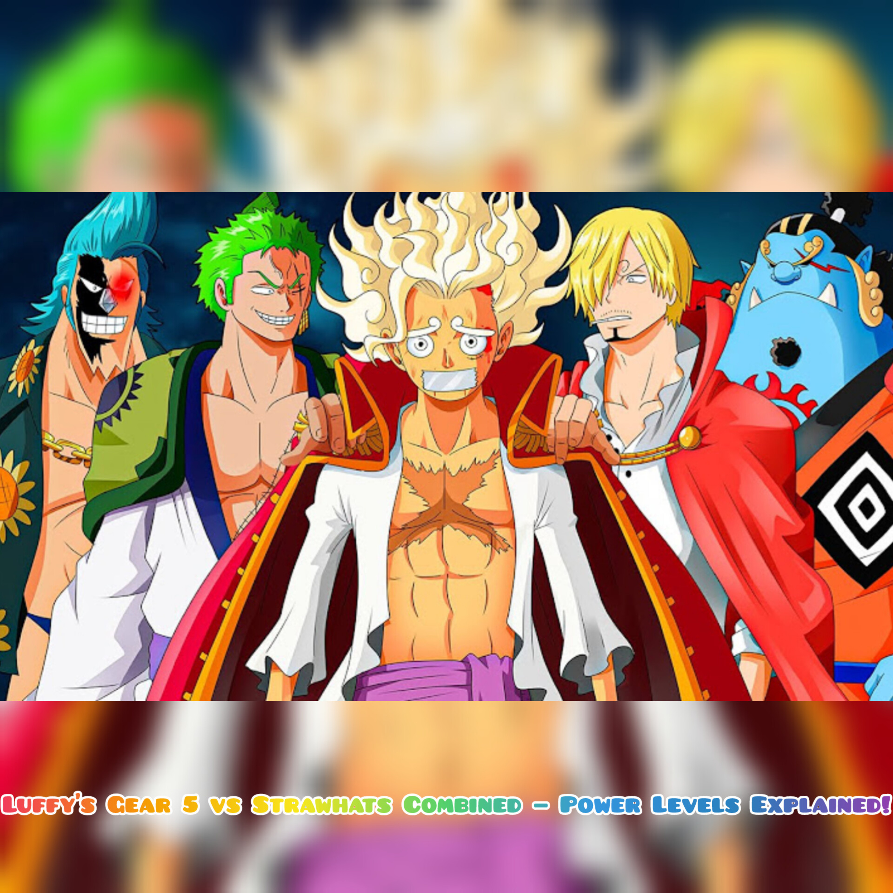 Luffy’s Gear 5 vs Strawhats Combined — Power Levels Explained! episode artwork