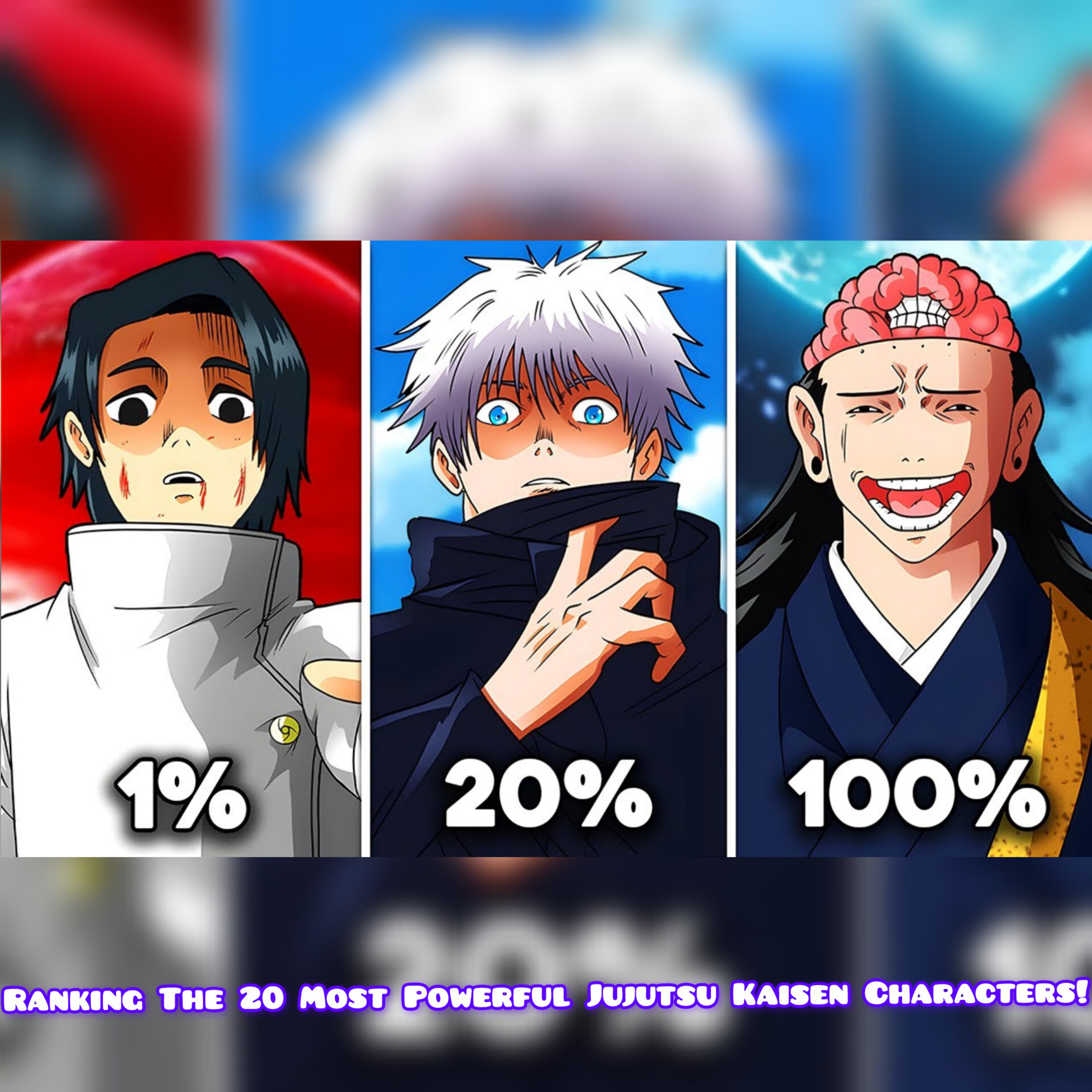 Ranking The 20 Most Powerful Jujutsu Kaisen Characters!(Sukuna, Geto...) episode artwork