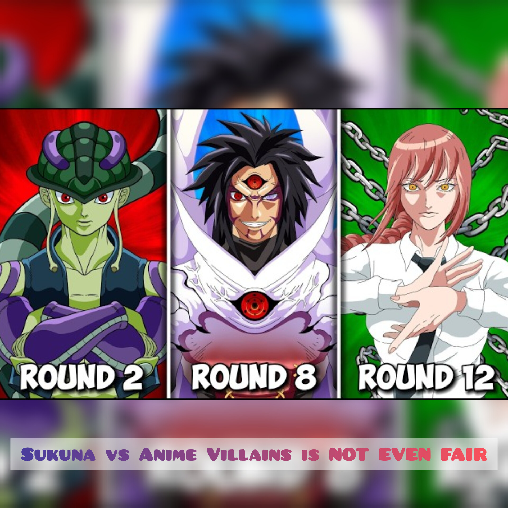 Sukuna vs Anime Villains is NOT EVEN FAIR