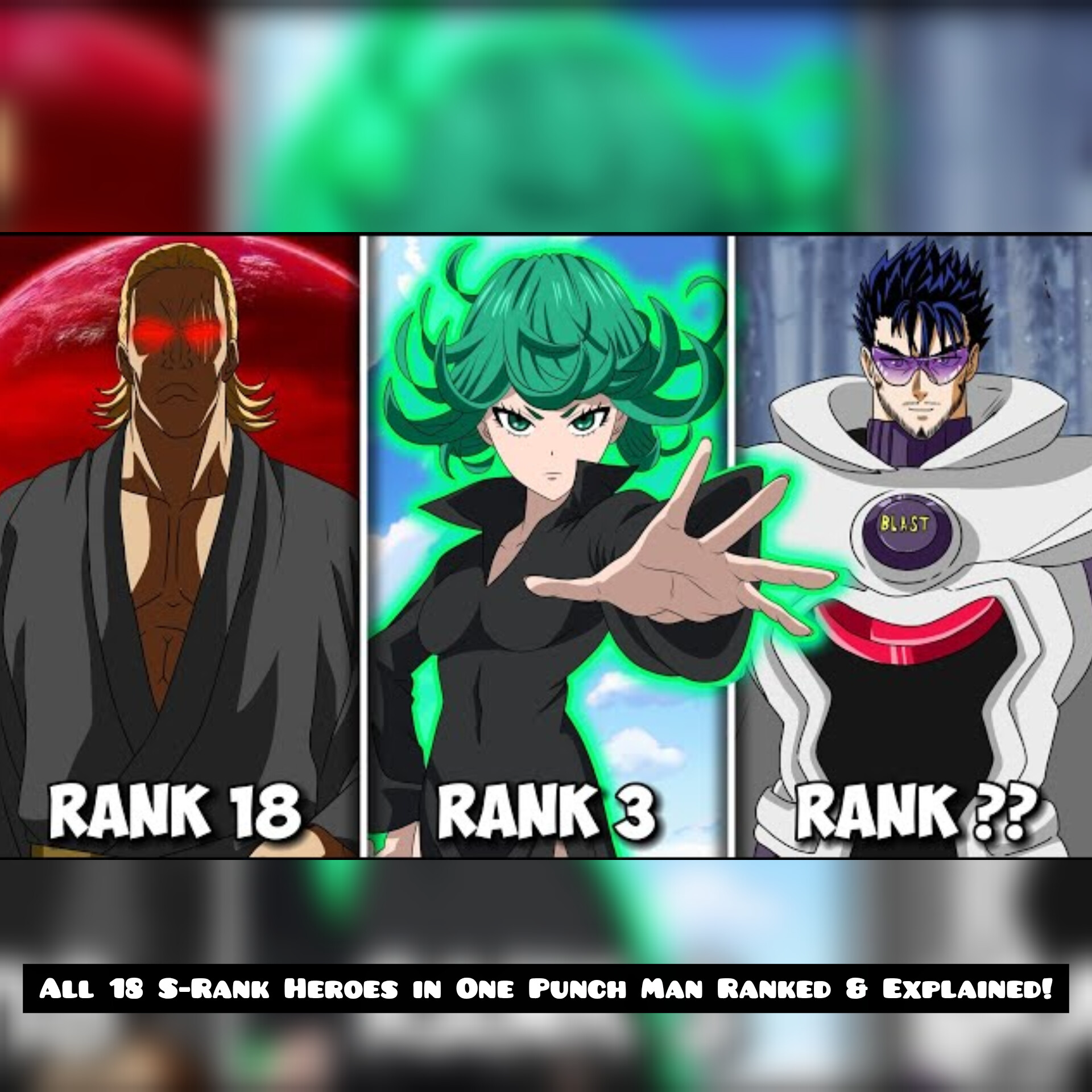 All 18 S-Rank Heroes in One Punch Man Ranked & Explained!