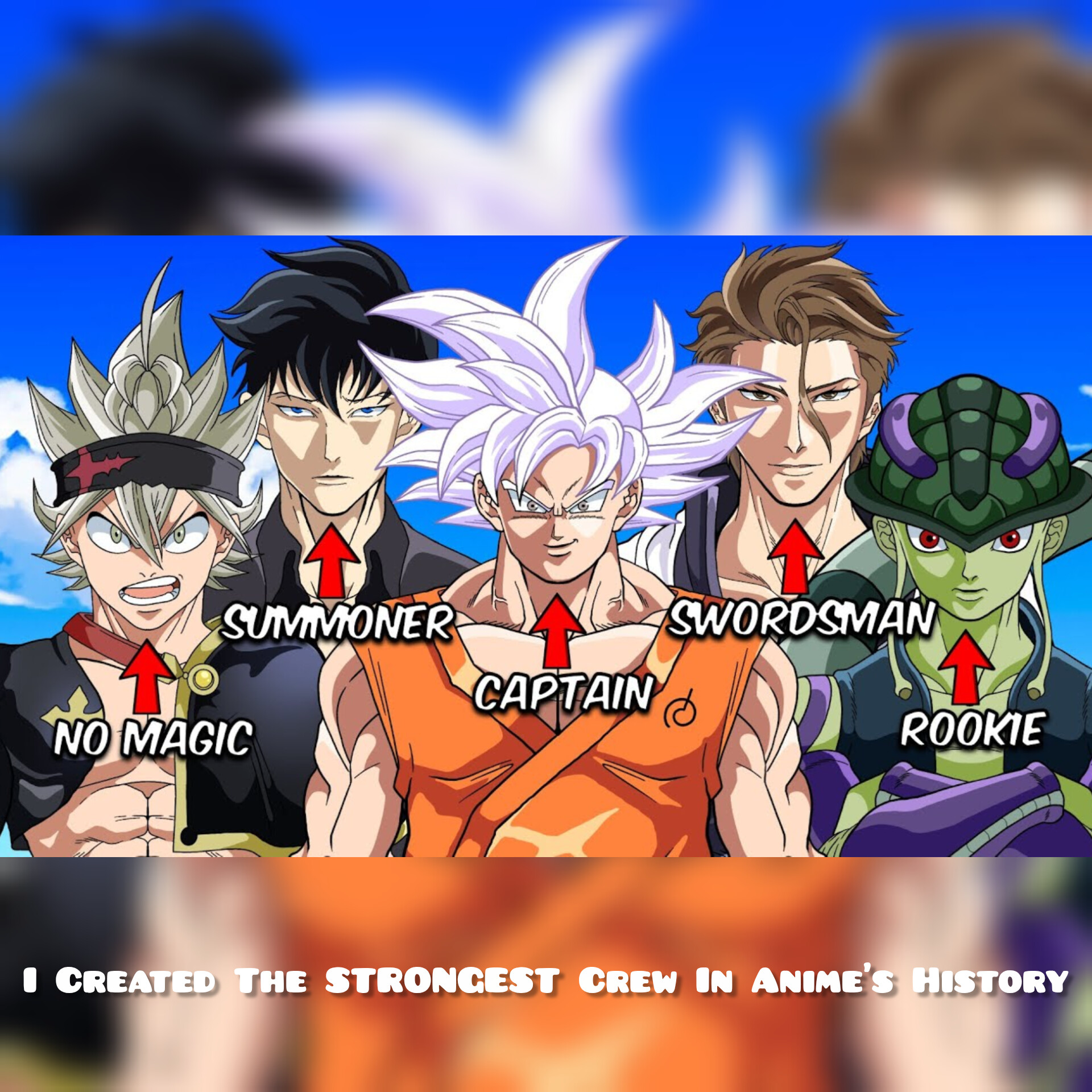 I Created The STRONGEST Crew In Anime's History