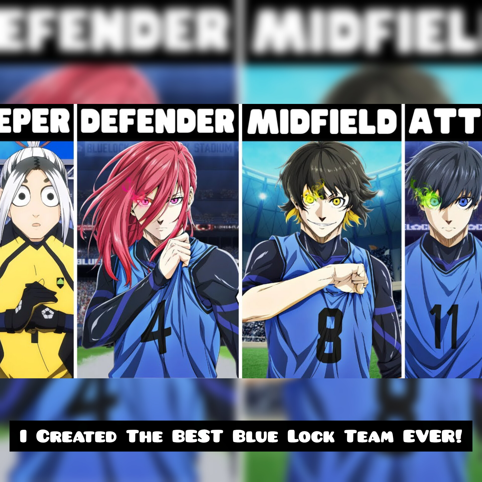 I Created The BEST Blue Lock Team EVER!