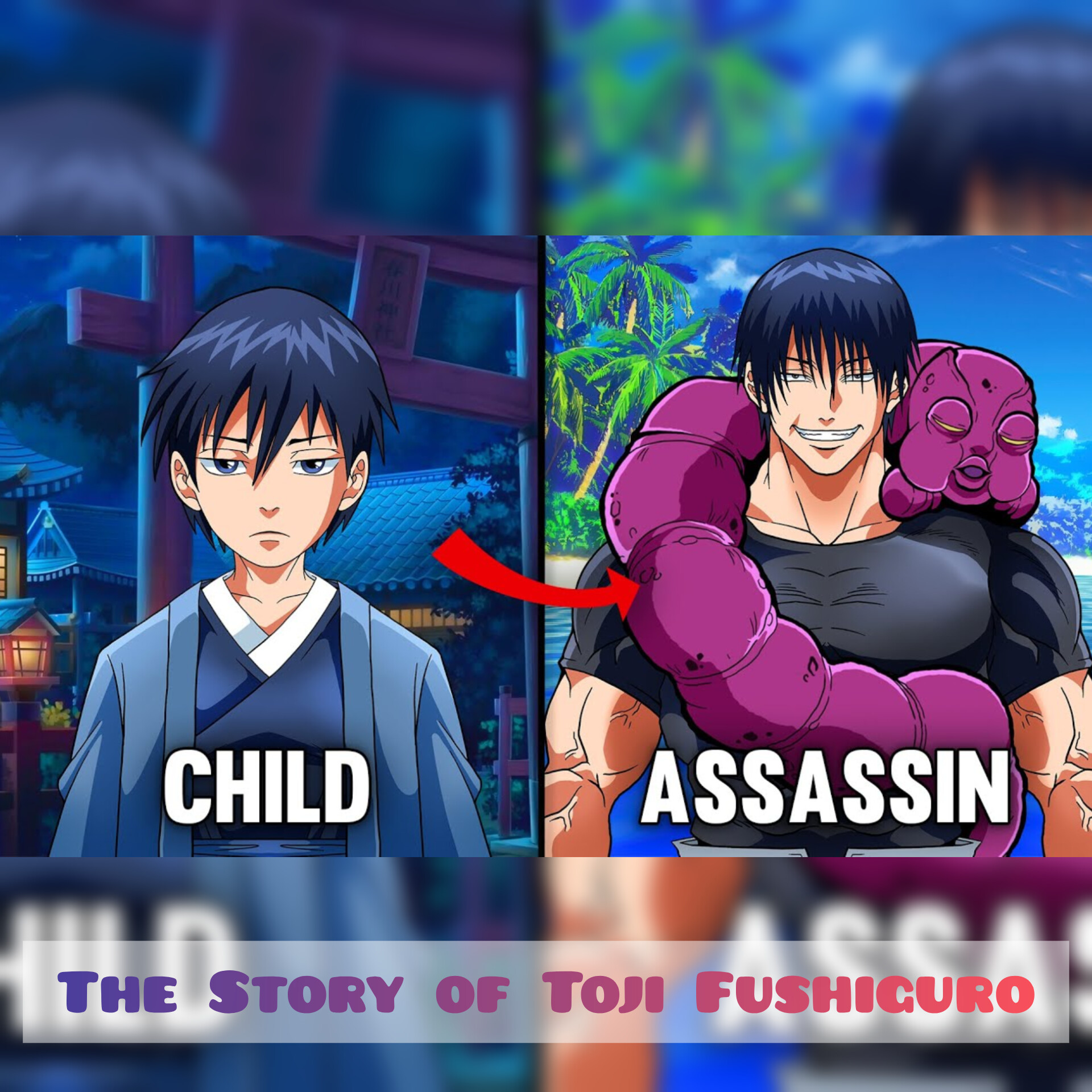 The Story of Toji Fushiguro (Jujutsu Kaisen) episode artwork