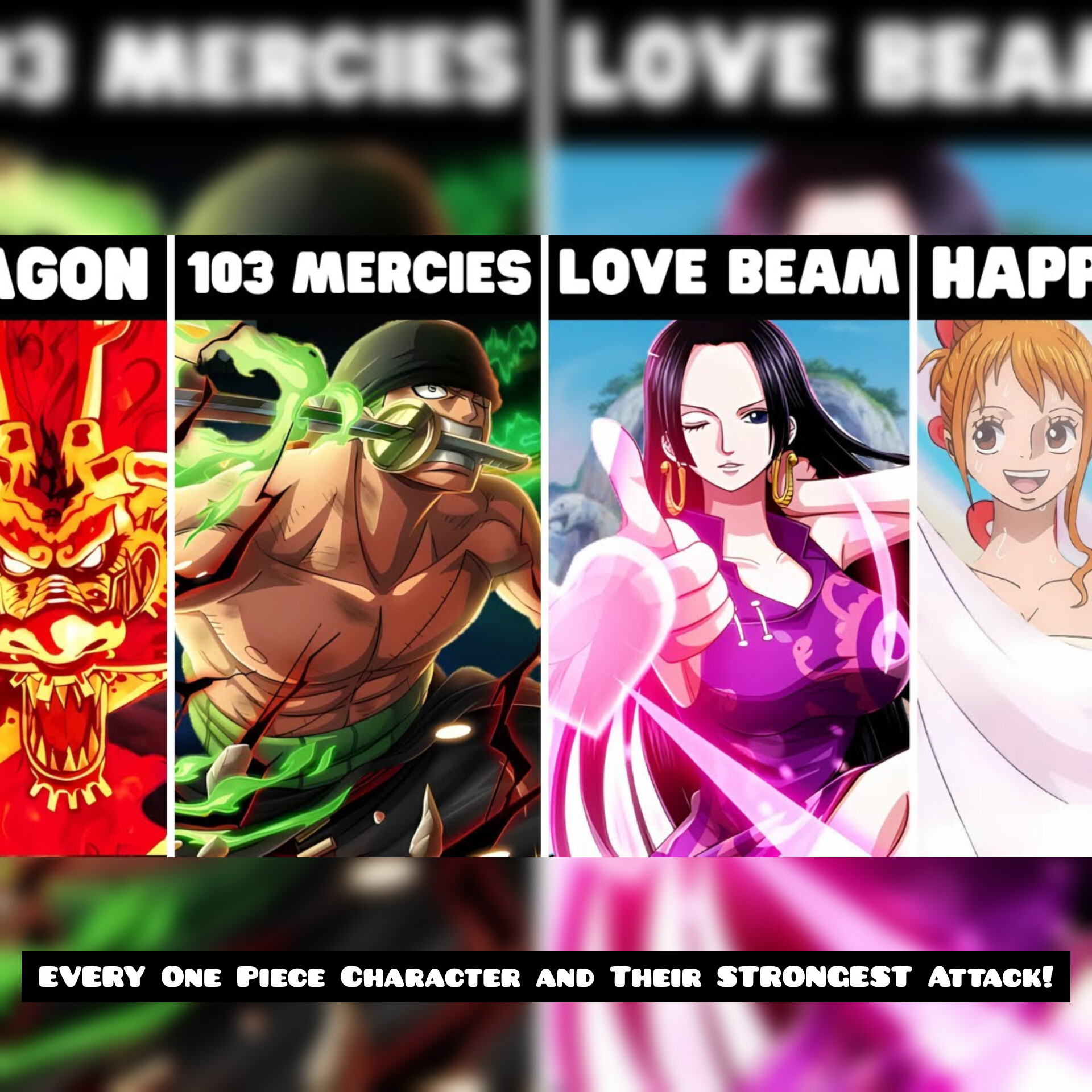EVERY One Piece Character and Their STRONGEST Attack!
