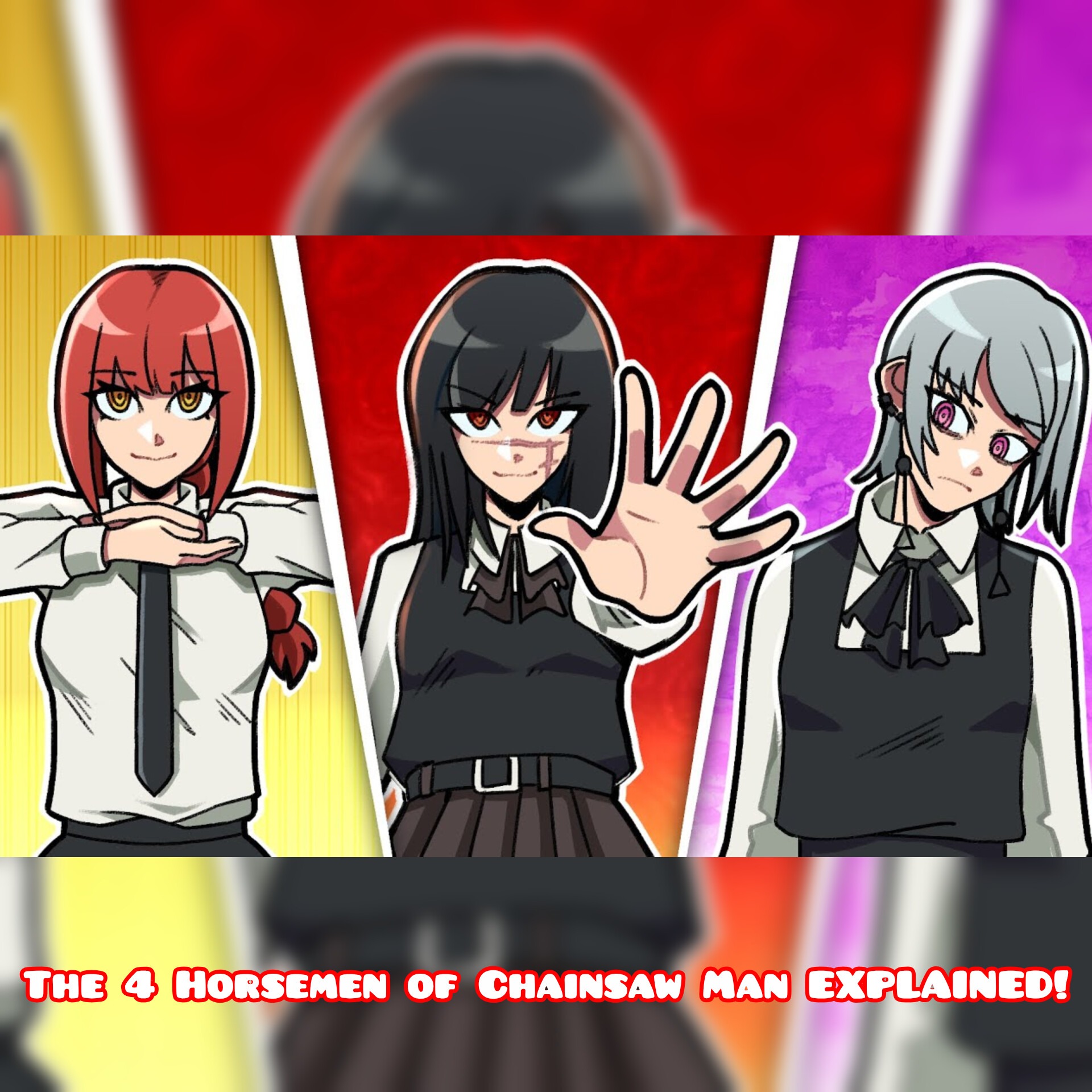 The 4 Horsemen of Chainsaw Man EXPLAINED!