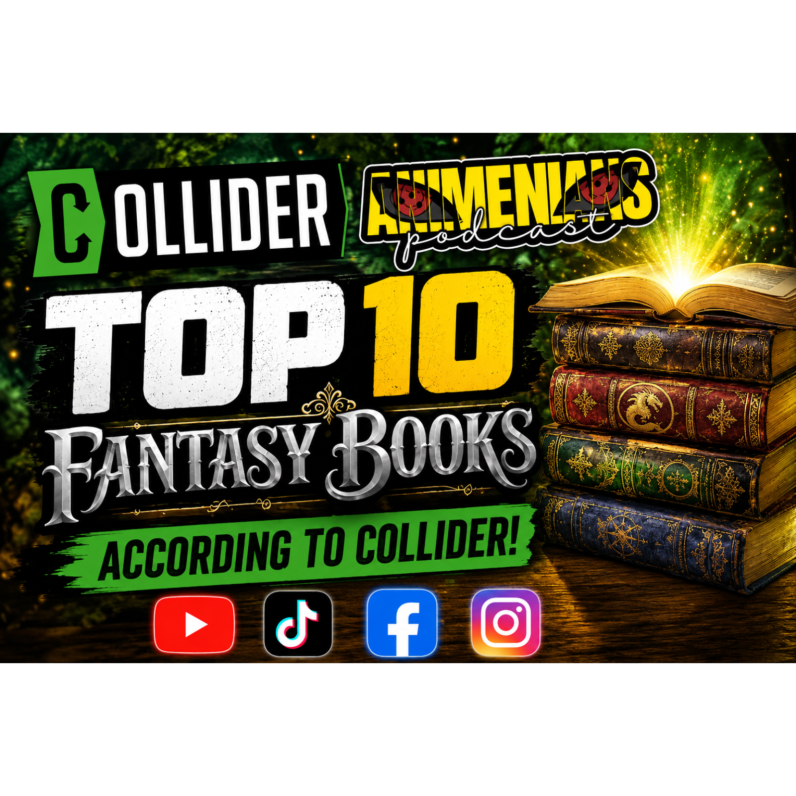 The 10 Best Fantasy Books of All Time by Collider episode artwork