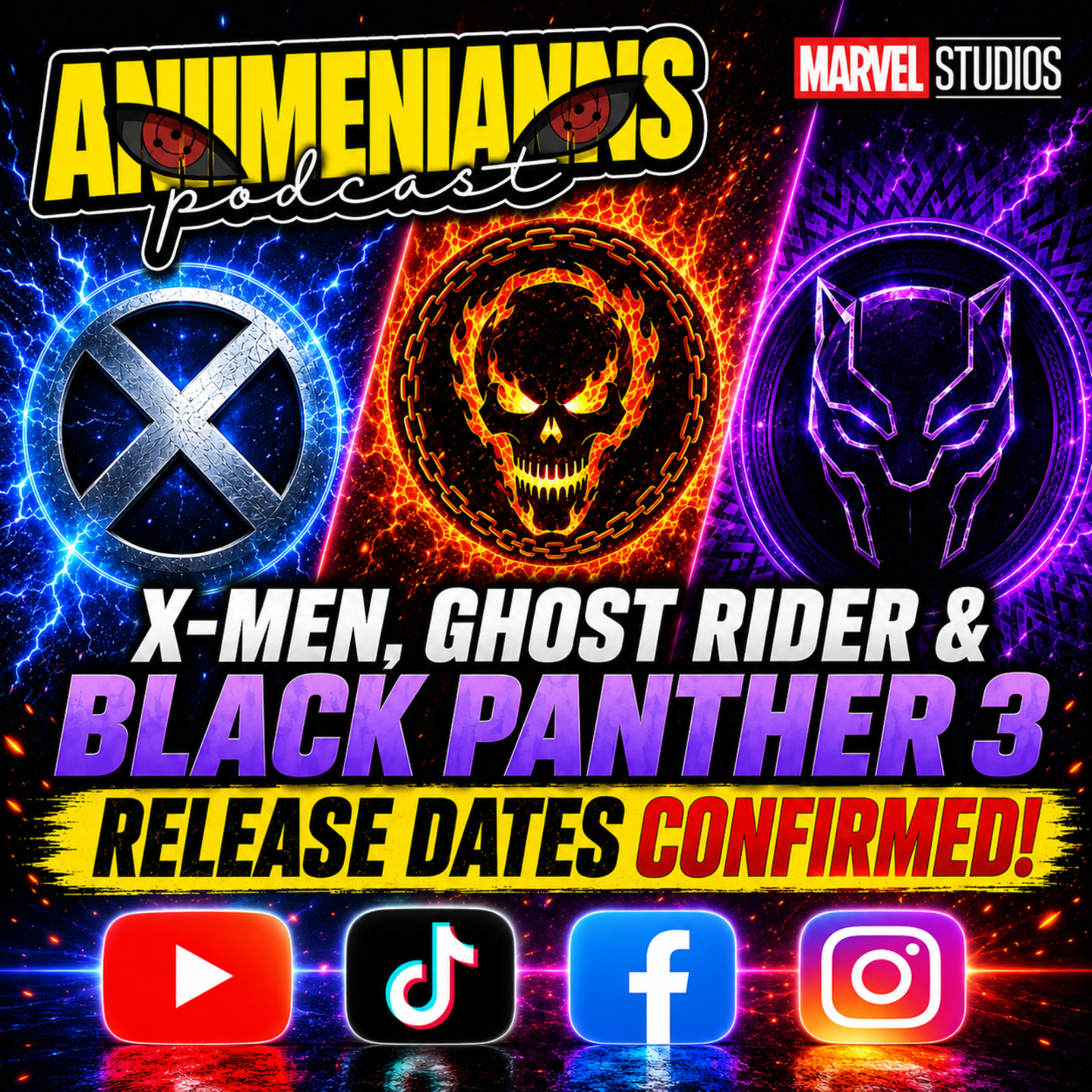 Ghost Rider, X-Men & Black Panther 3 Theatrical Release Dates Are Now Confirmed!. episode artwork