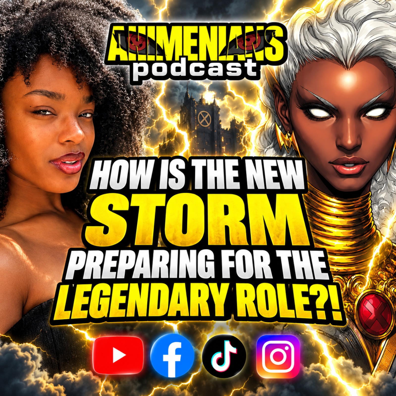 Maya Boyd X-Men's New Storm Shows Fans She's Preparing for The Iconic Role!! episode artwork