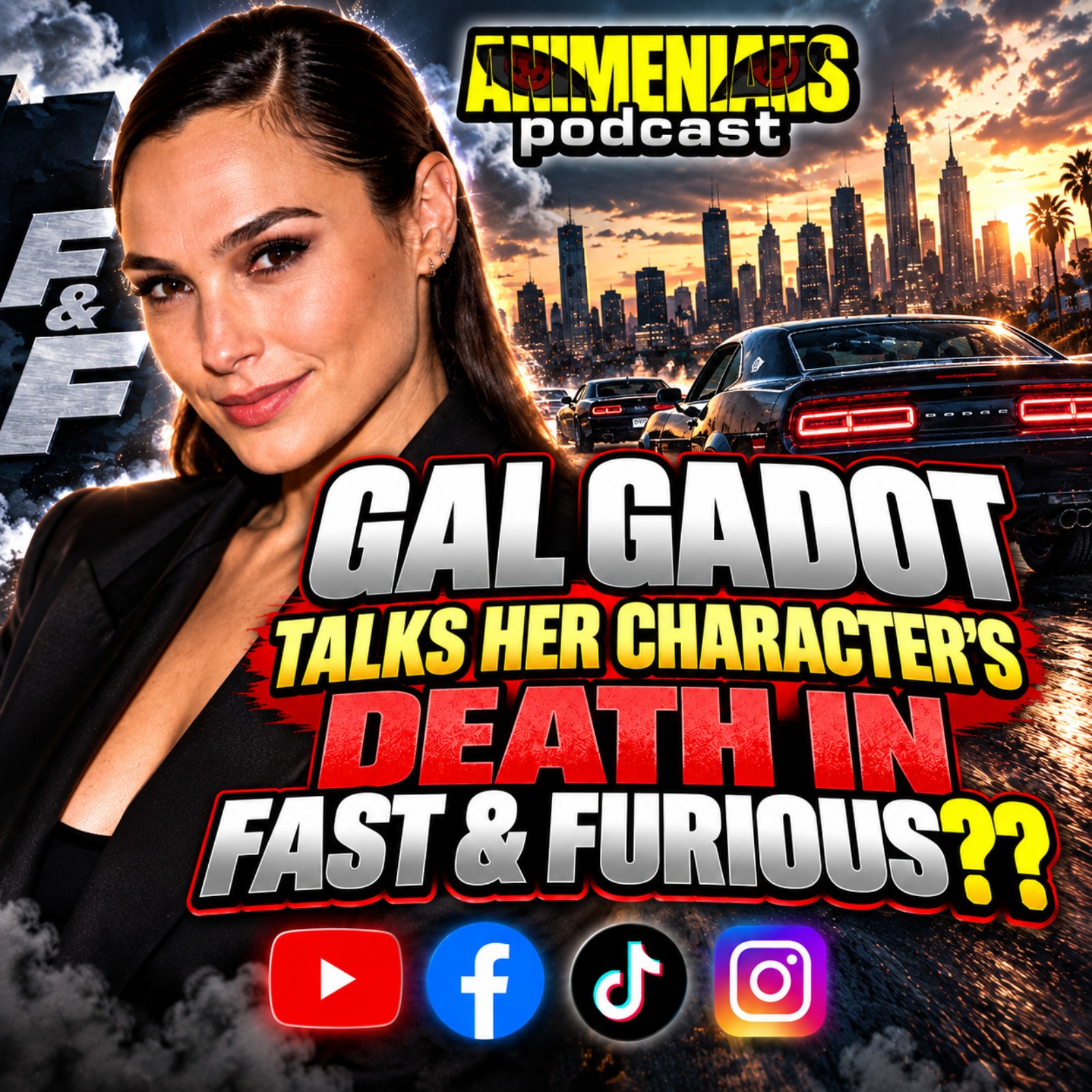 Gal Gadot Was Confused About Her Character's Death In Fast & Furious?? episode artwork