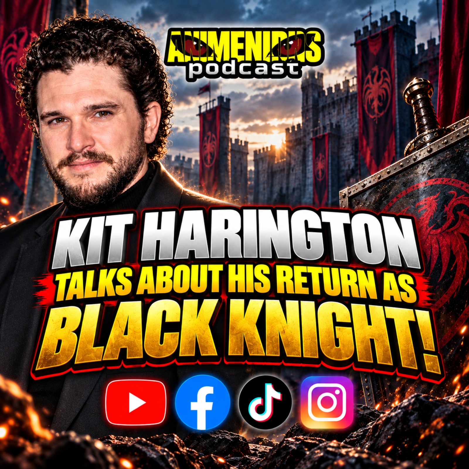 Kit Harrington Talks About His Return As Black Knight! episode artwork