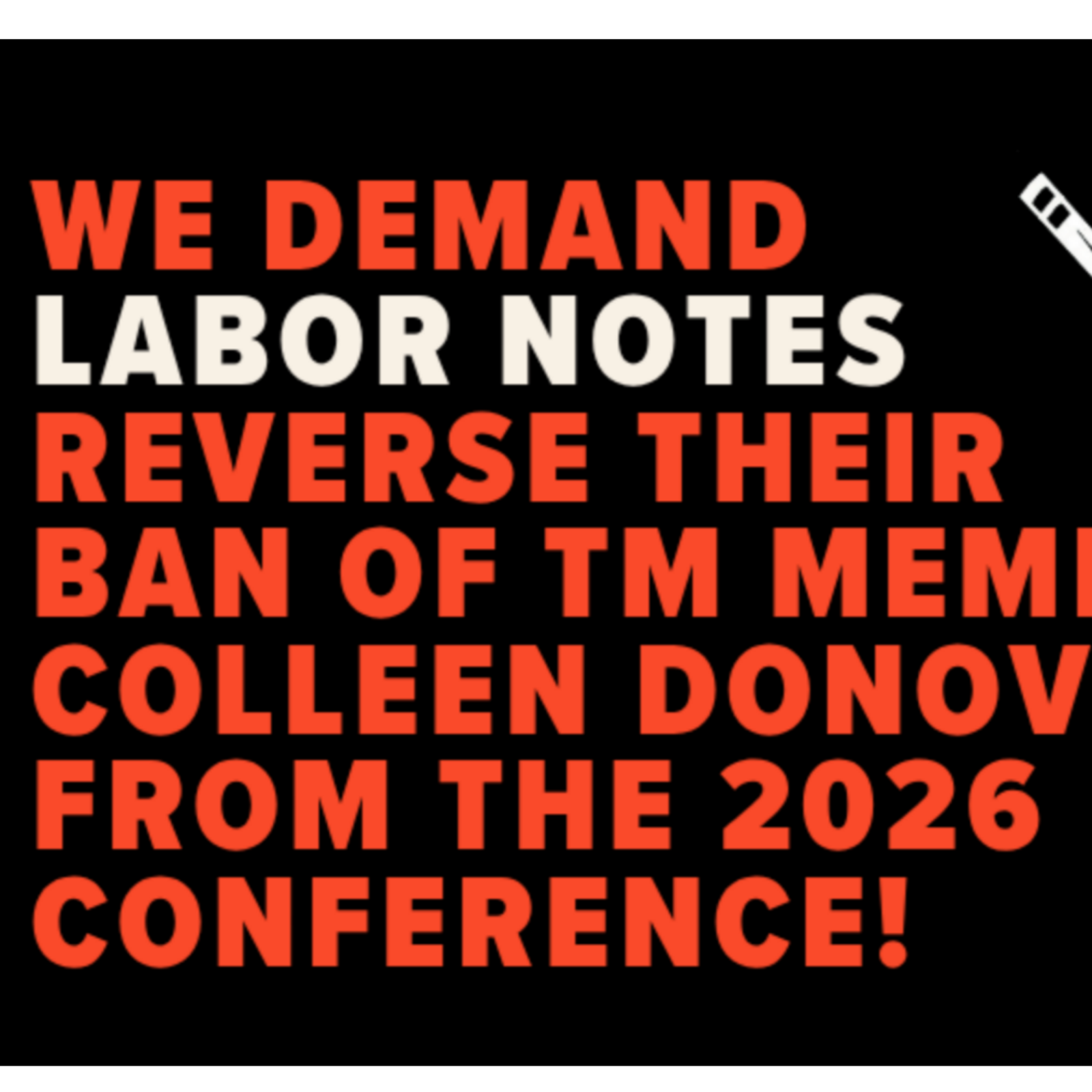 Notes on Labor Notes 2 w/ Joyce from Teamsters Mobilize and ILC Chicago