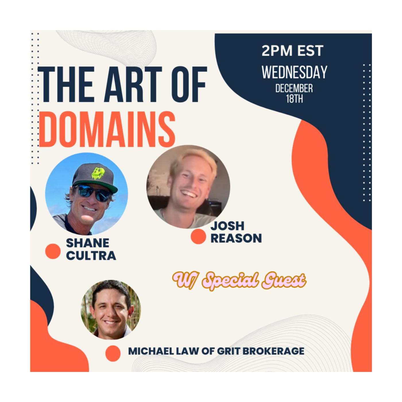 The Art of Domains: Special Guest Michael Law of Grit Brokerage episode artwork
