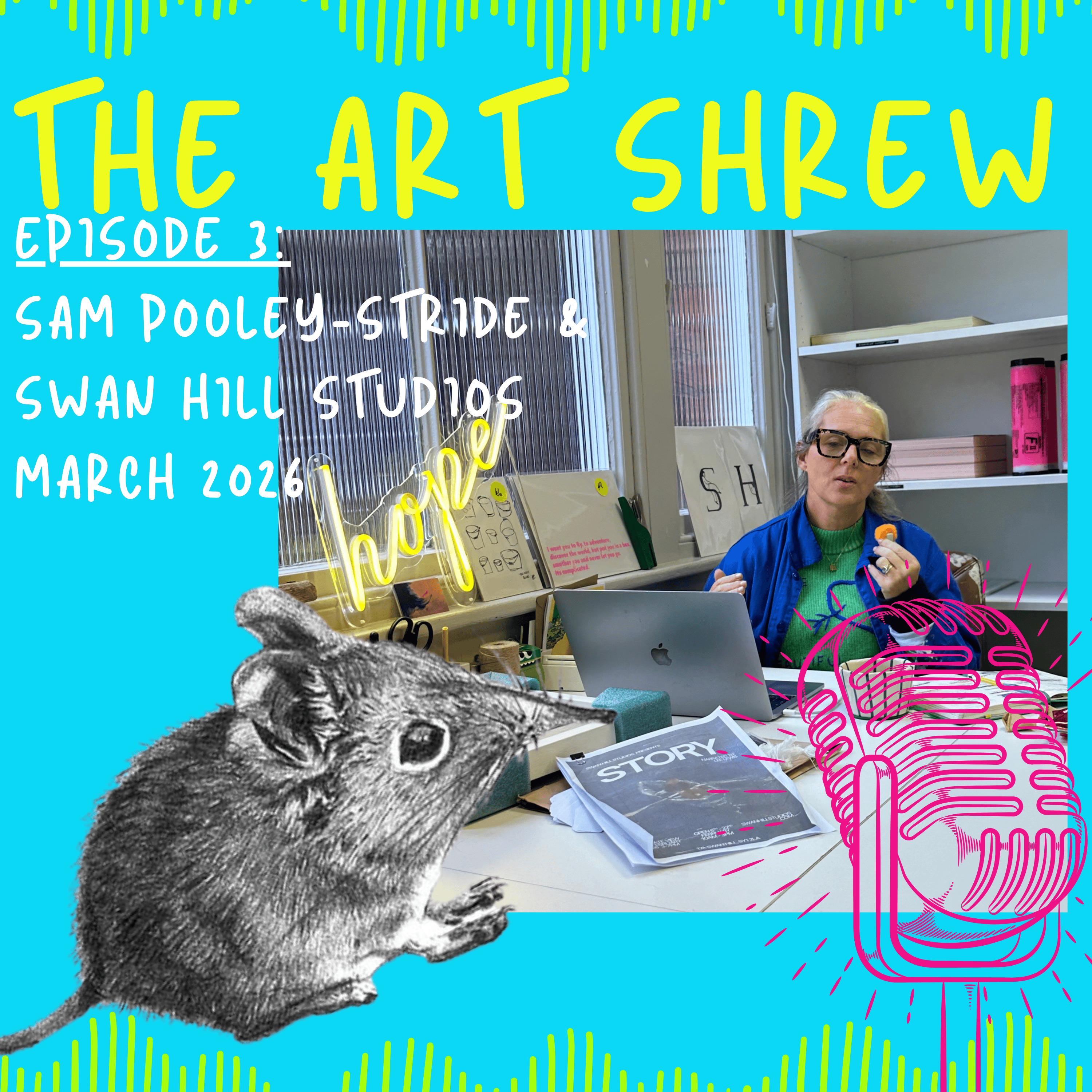 Sam Pooley-Stride & Swan Hill Studios episode artwork