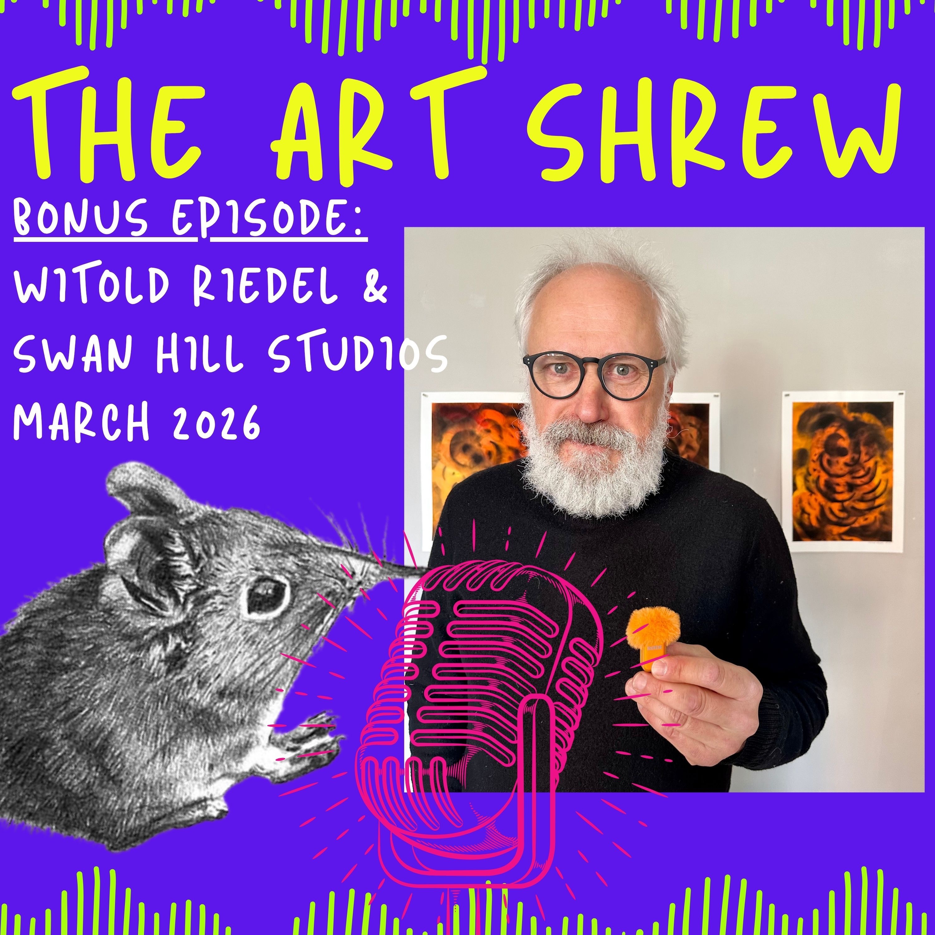 Witold Riedel at Swan Hill Studios episode artwork