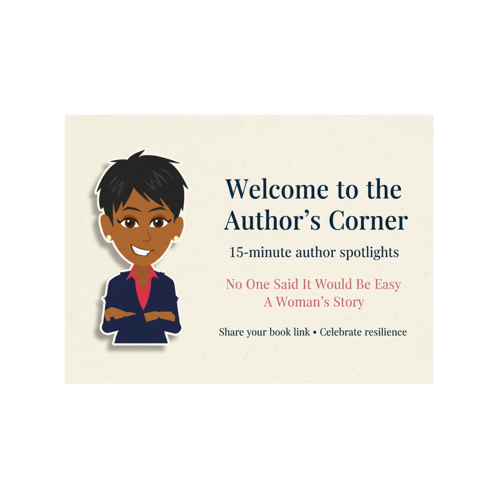 The Author's Corner Spotlight cover art