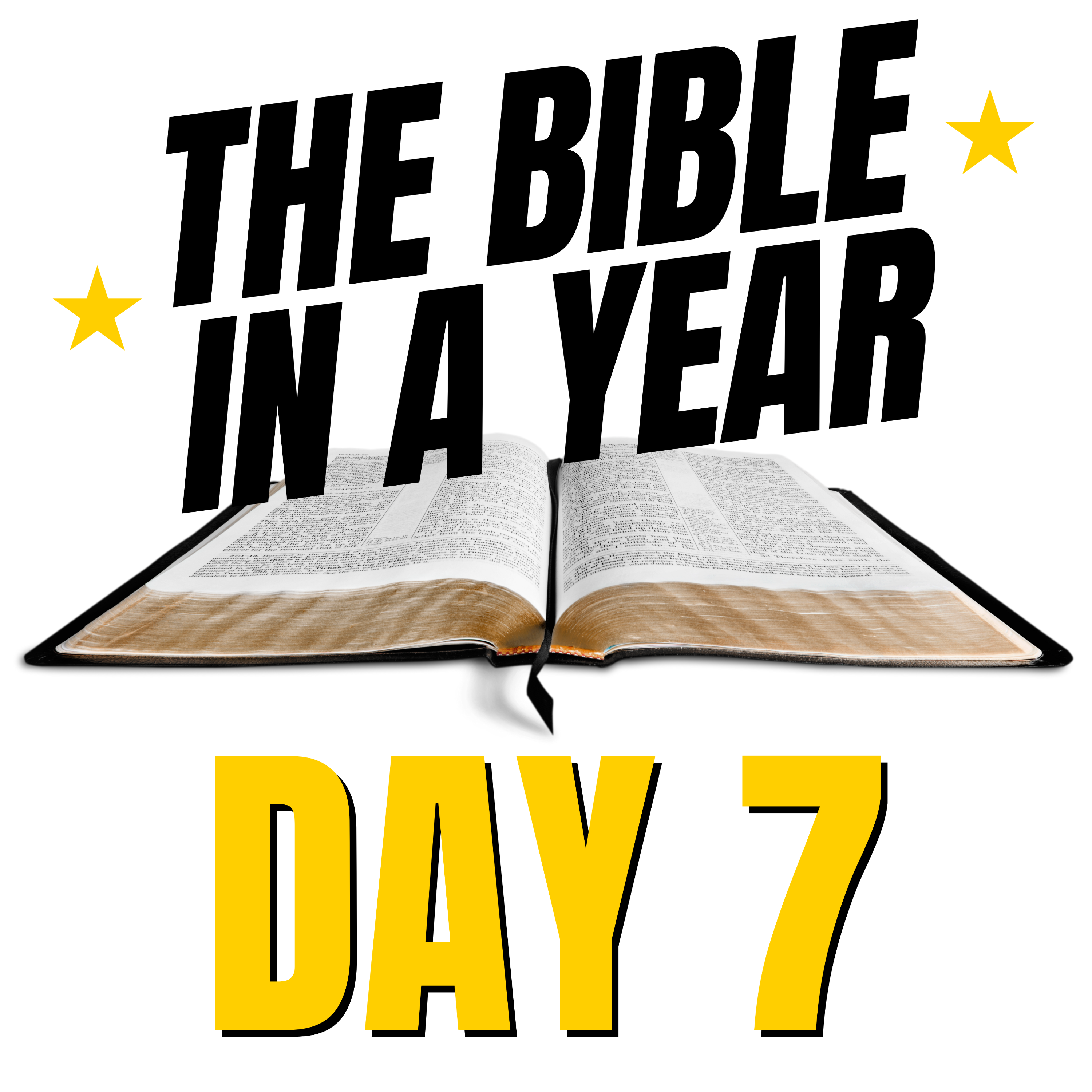THE BIBLE IN A YEAR: Day 7 episode artwork