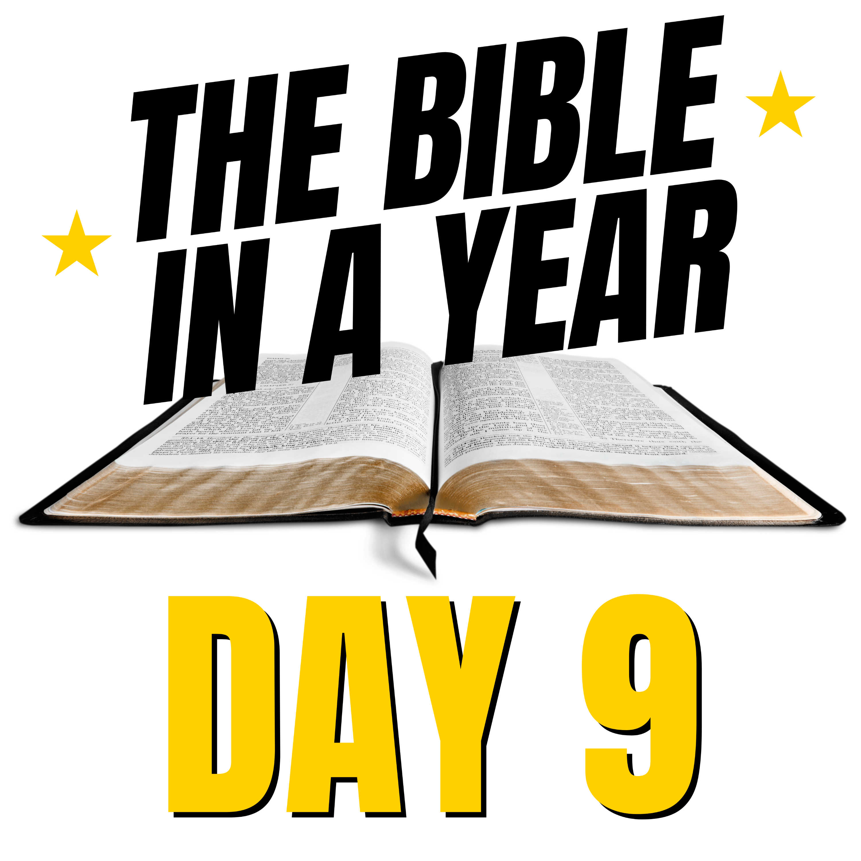 THE BIBLE IN A YEAR: Day 9 episode artwork