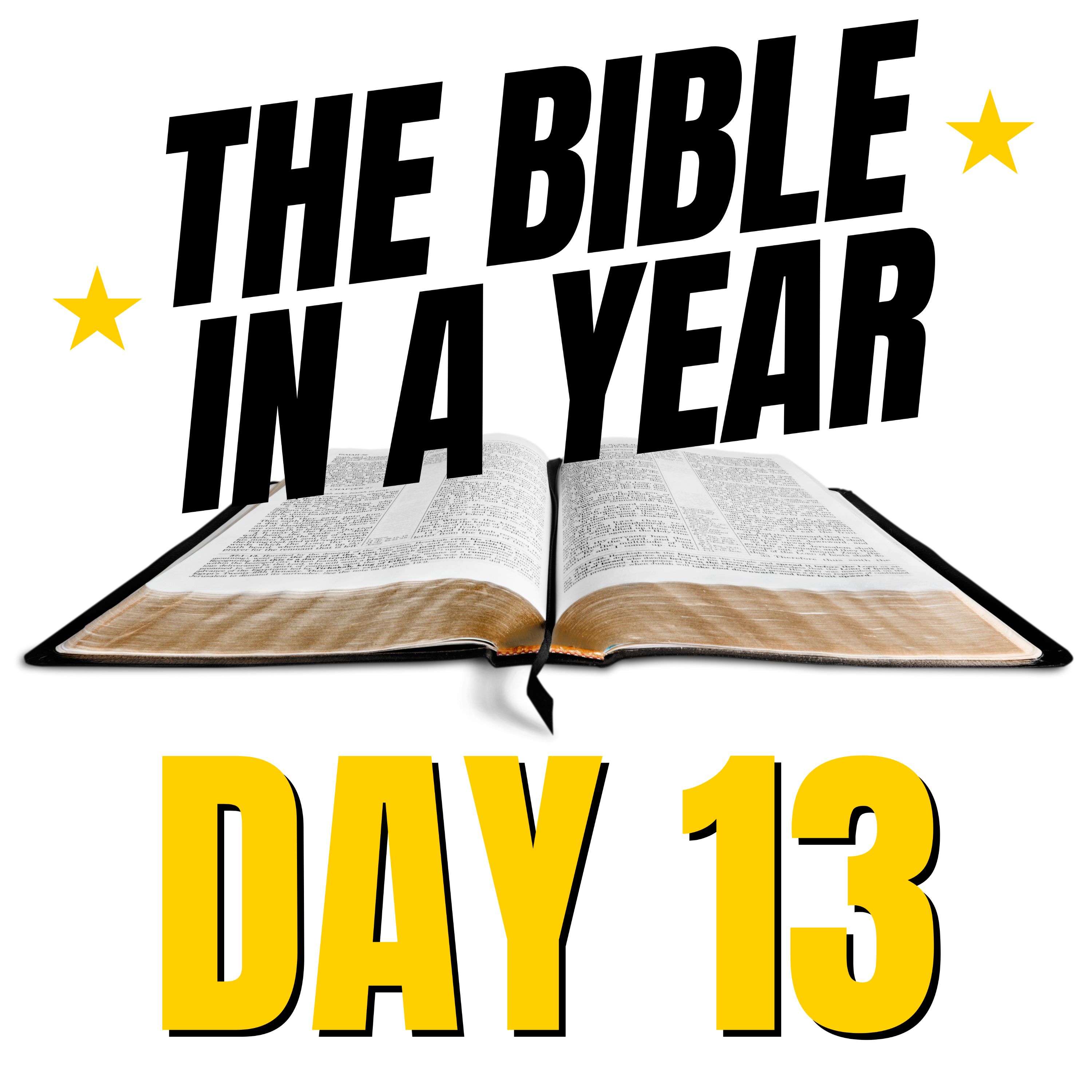 THE BIBLE IN A YEAR: Day 13 episode artwork