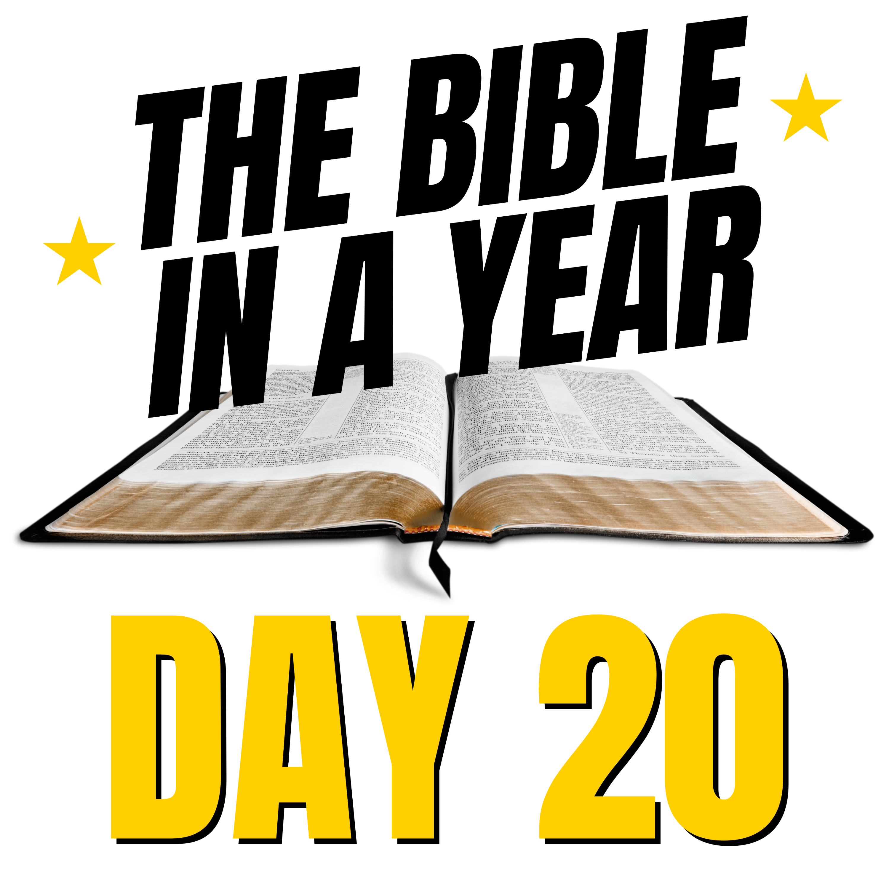 THE BIBLE IN A YEAR: Day 20 episode artwork