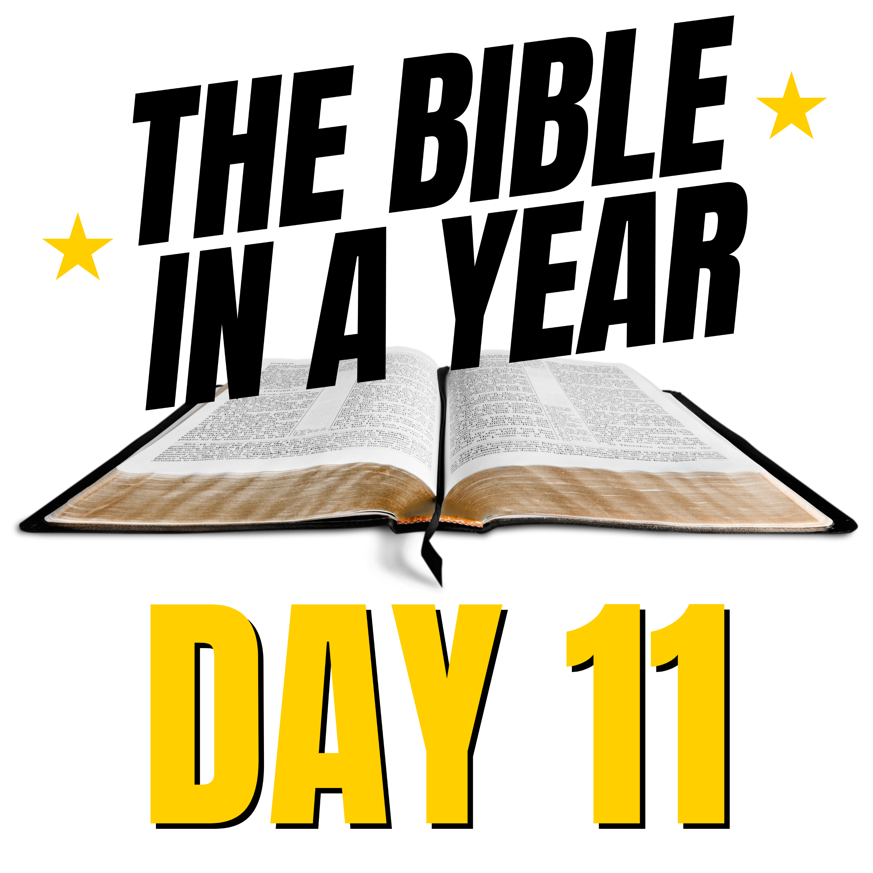 THE BIBLE IN A YEAR: Day 11 episode artwork