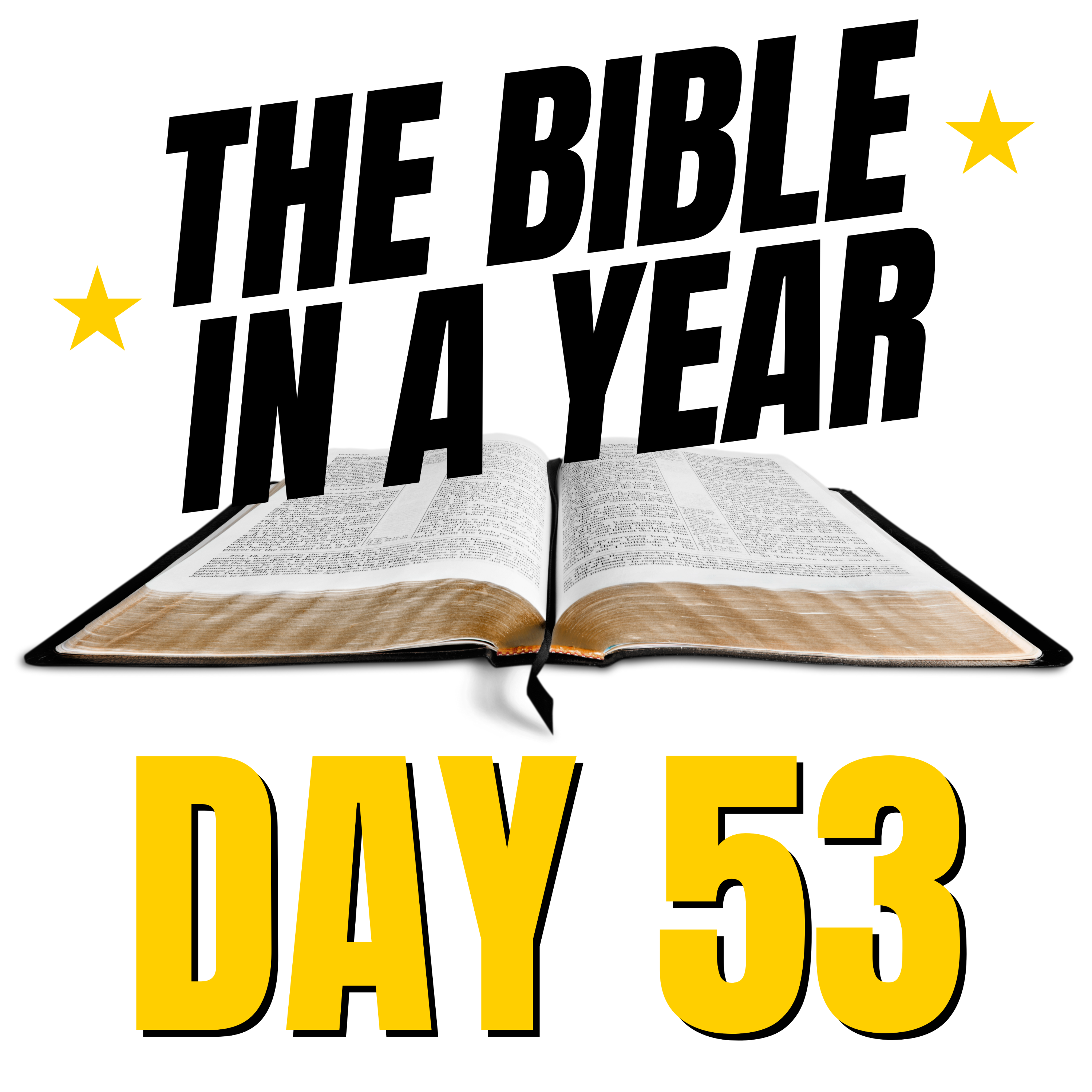 THE BIBLE IN A YEAR: Day 53 episode artwork