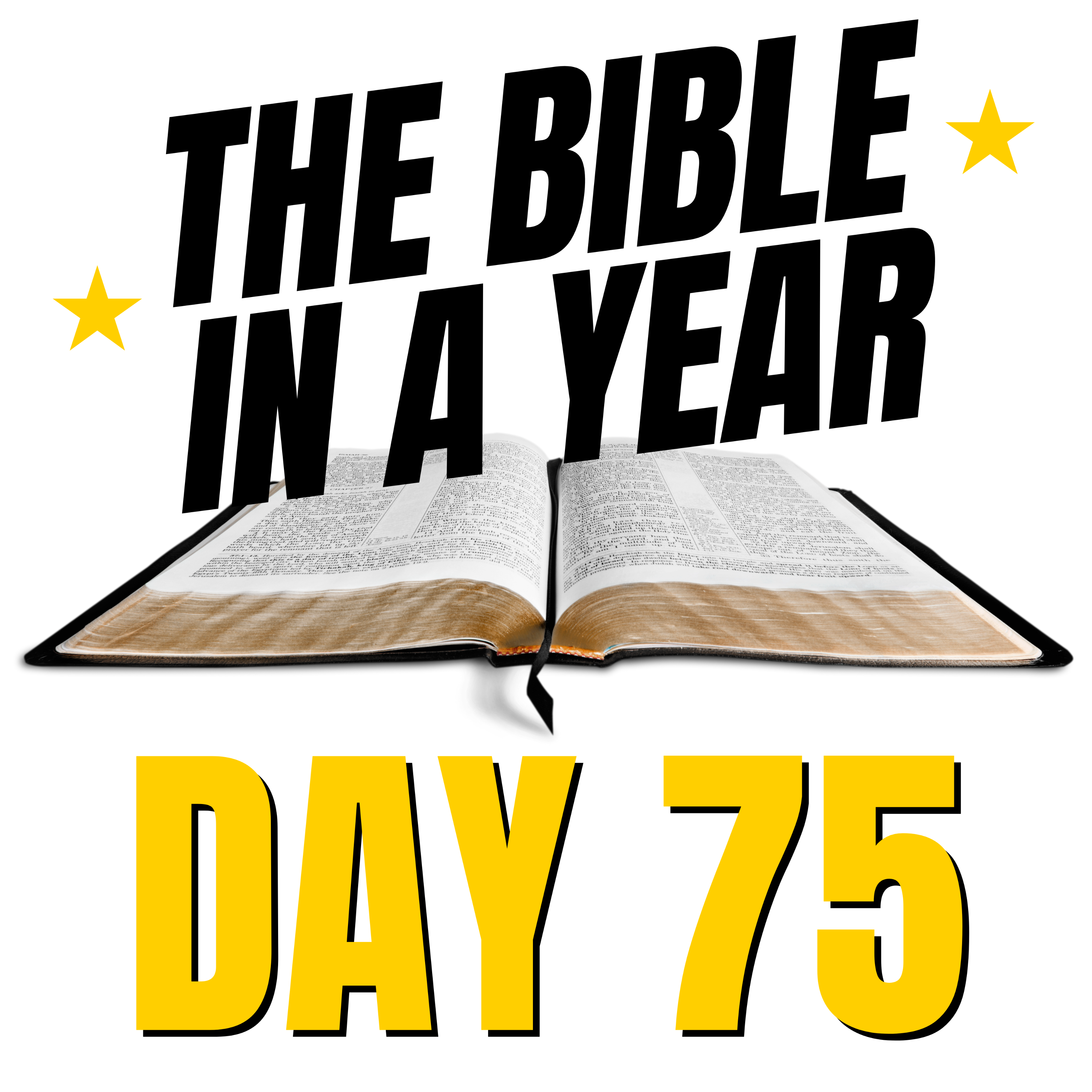 THE BIBLE IN A YEAR: Day 75 episode artwork