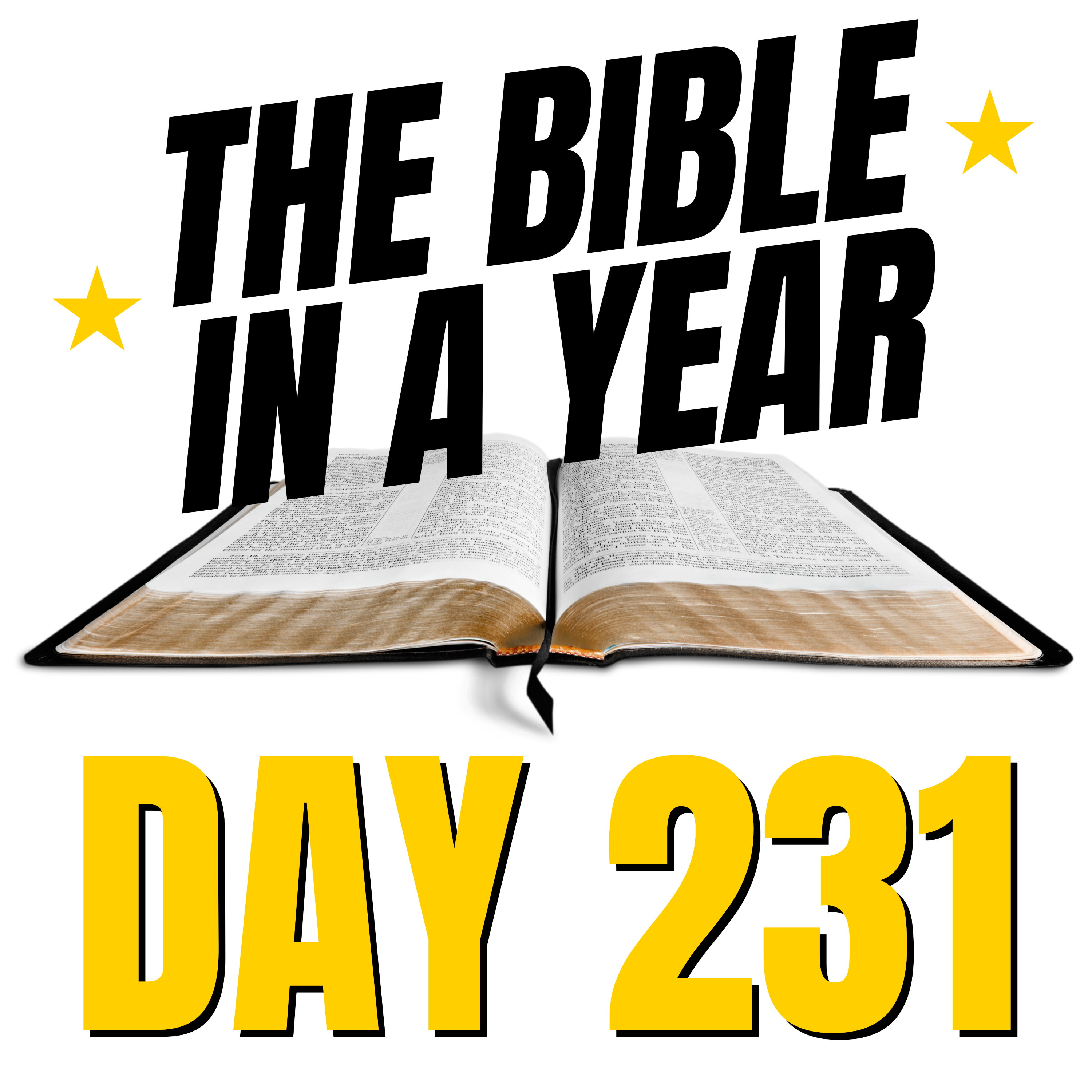 THE BIBLE IN A YEAR: Day 231 episode artwork