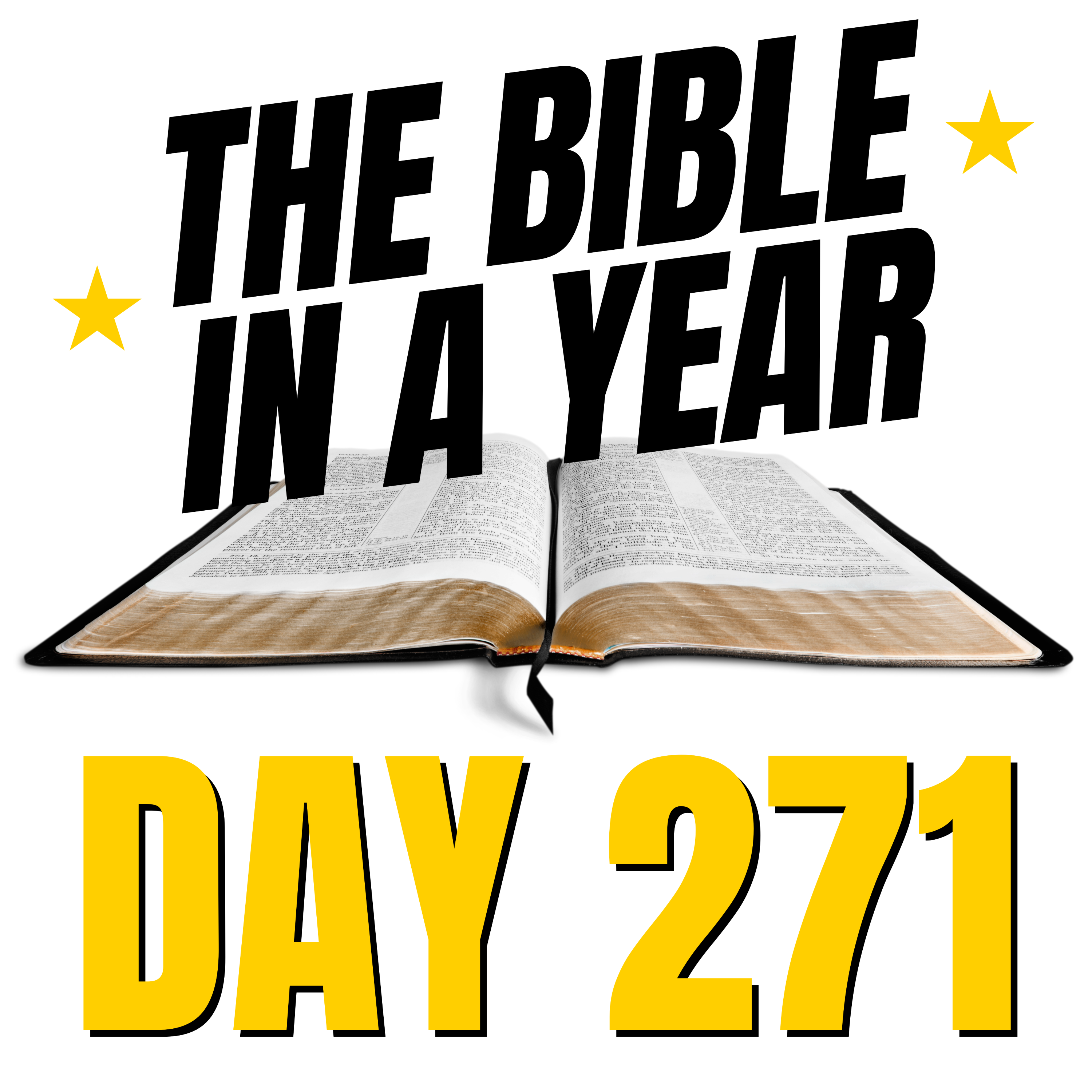THE BIBLE IN A YEAR: Day 271 episode artwork