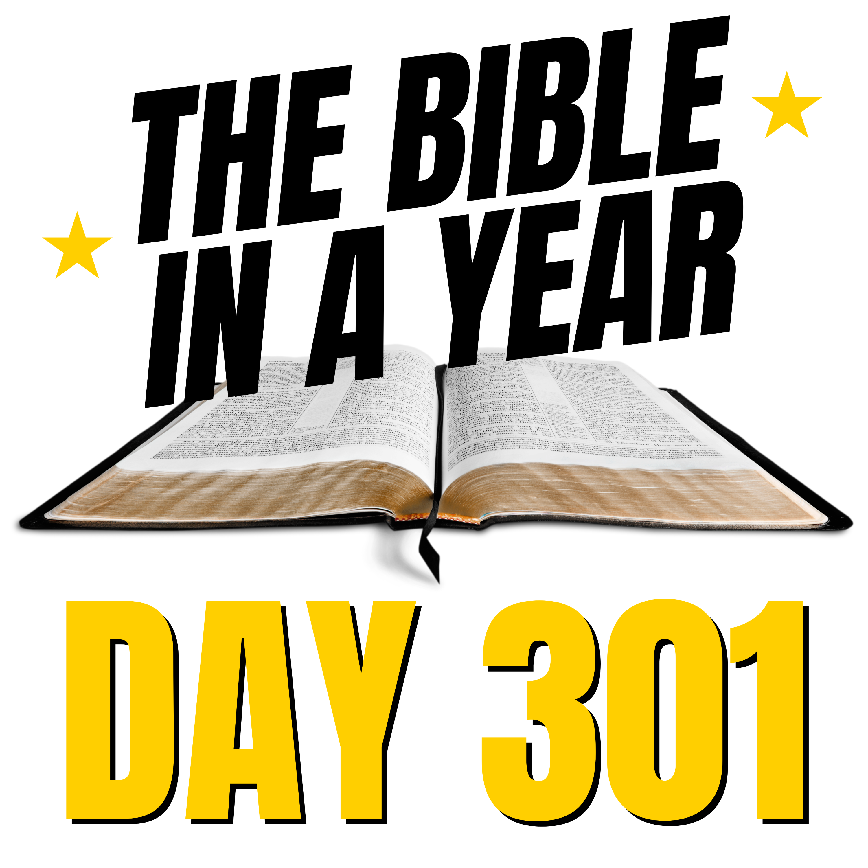 THE BIBLE IN A YEAR: Day 301 episode artwork