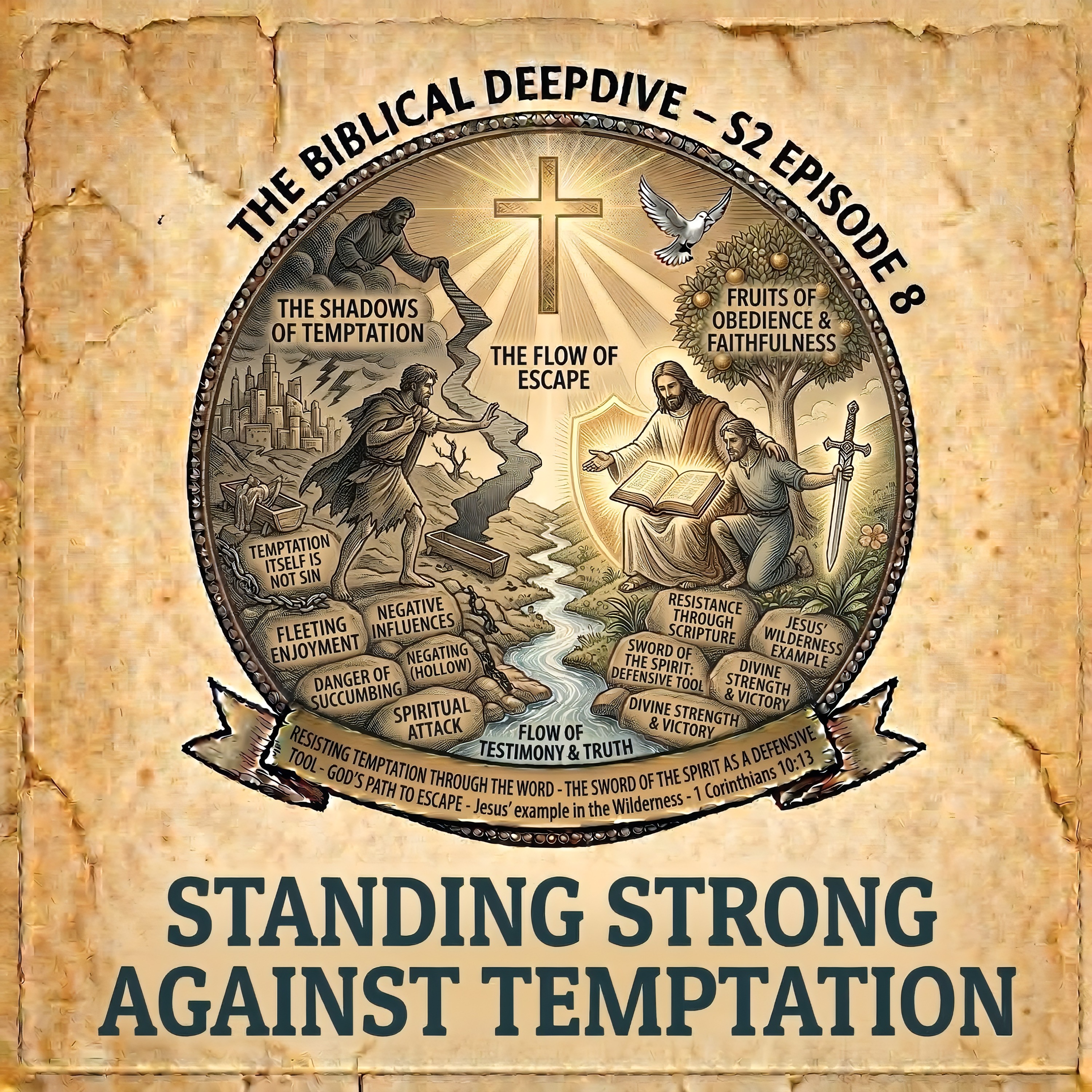 Standing Strong Against Temptation episode artwork