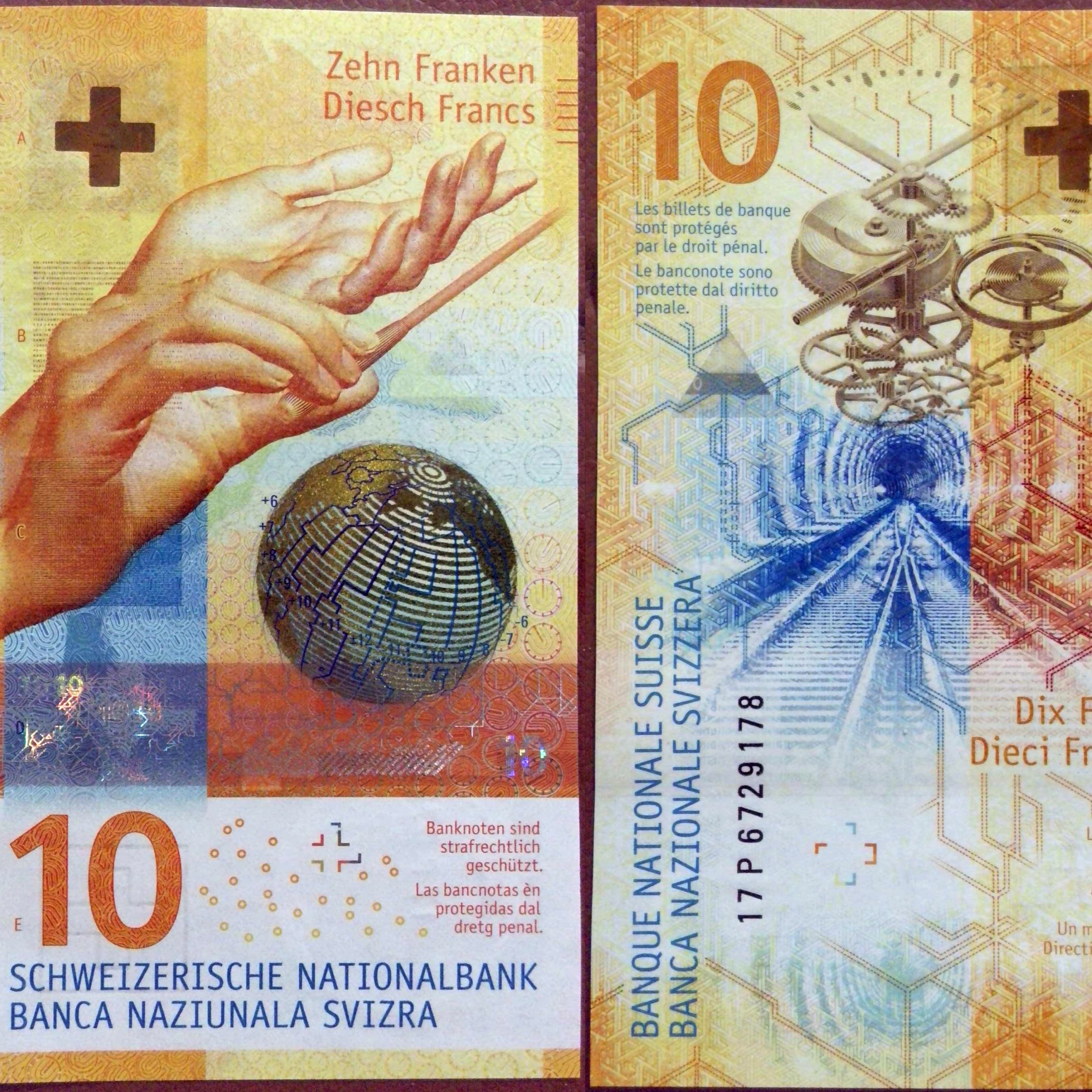 Switzerland: Swiss National Bank 10 Francs Banknote (9th Series) (2017) episode artwork