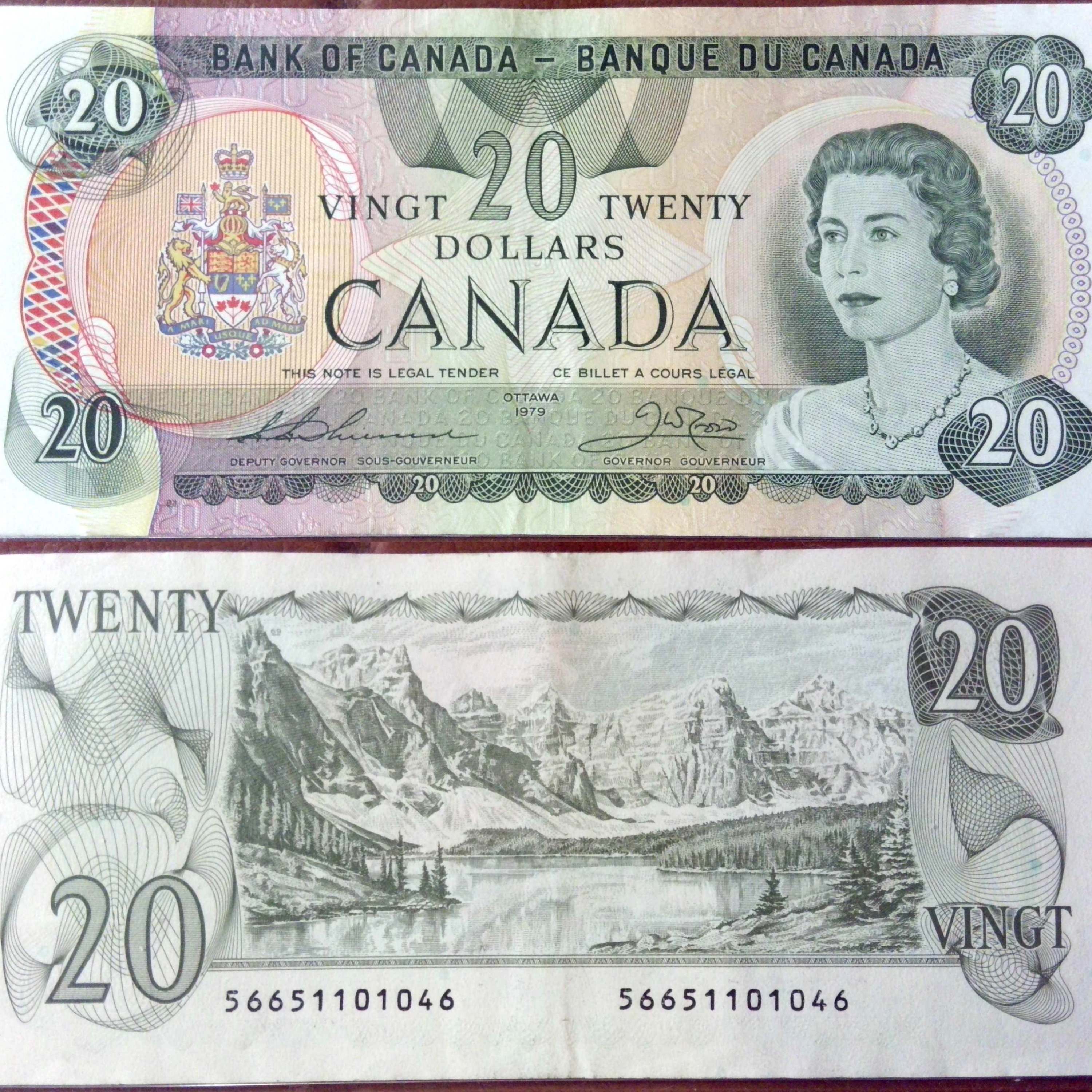 Canada:  Bank of Canada 20 Dollar Scenes of Canada Series (1979) episode artwork