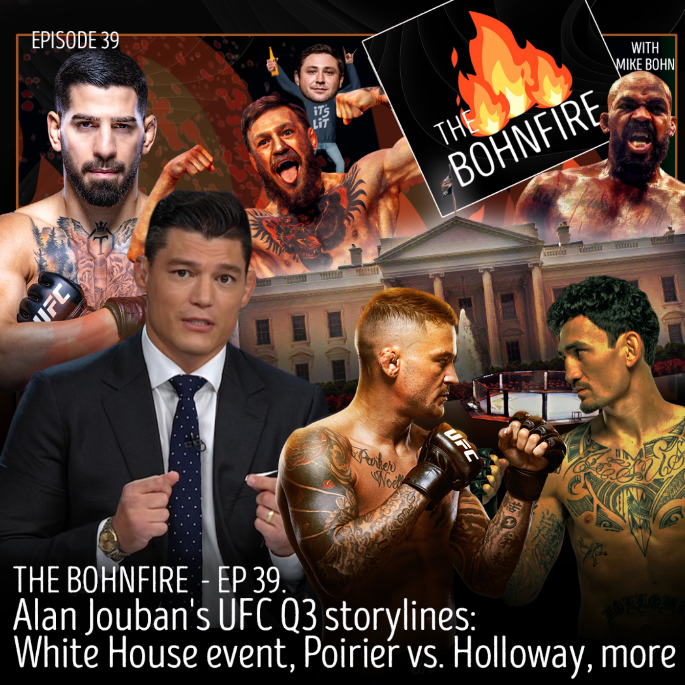 Alan Jouban's UFC Q3 storylines: Ilia Topuria's next move, UFC White House, Holloway vs. Poirier 3
