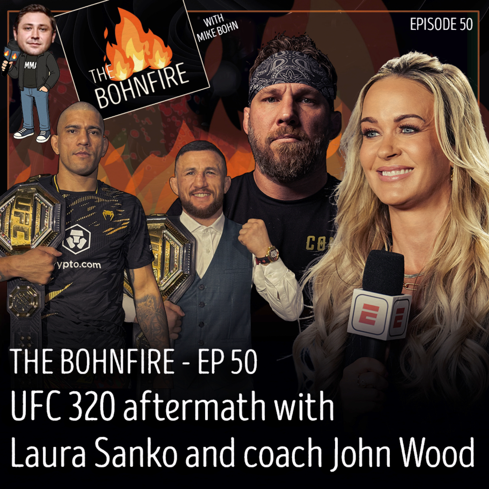 UFC 320 aftermath with Laura Sanko and coach John Wood