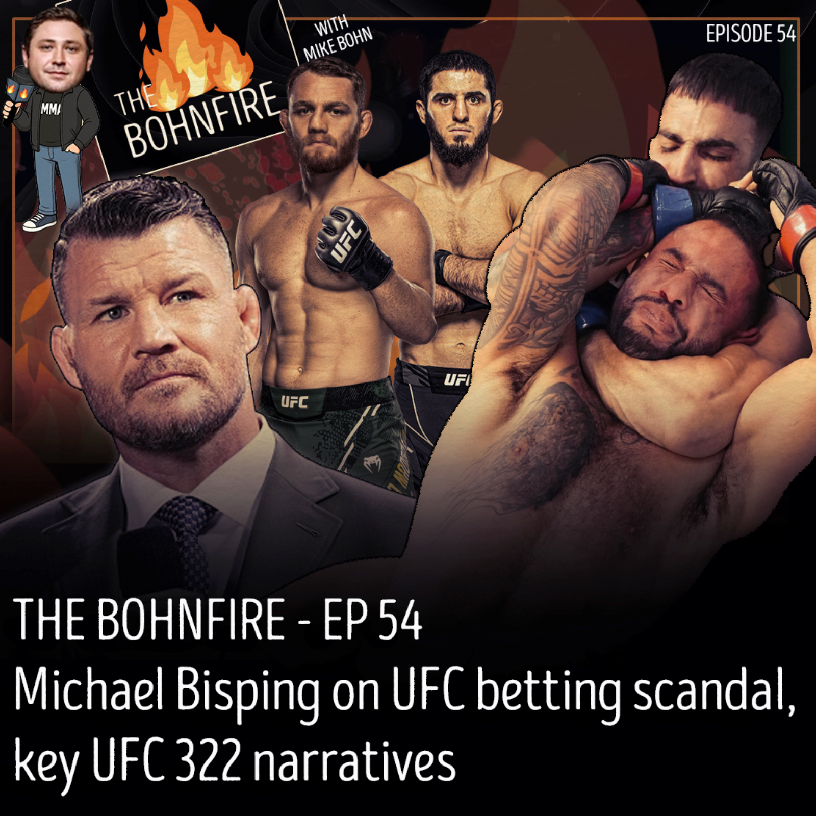 Michael Bisping on UFC betting scandal, key UFC 322 narratives